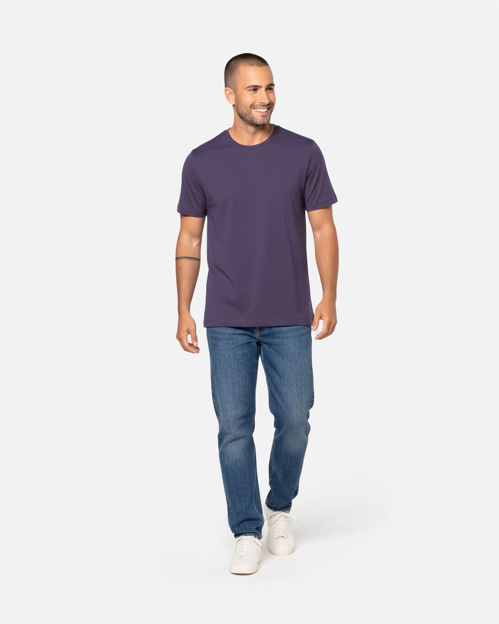 Klassisches Herren Basic T-Shirt von VIVID