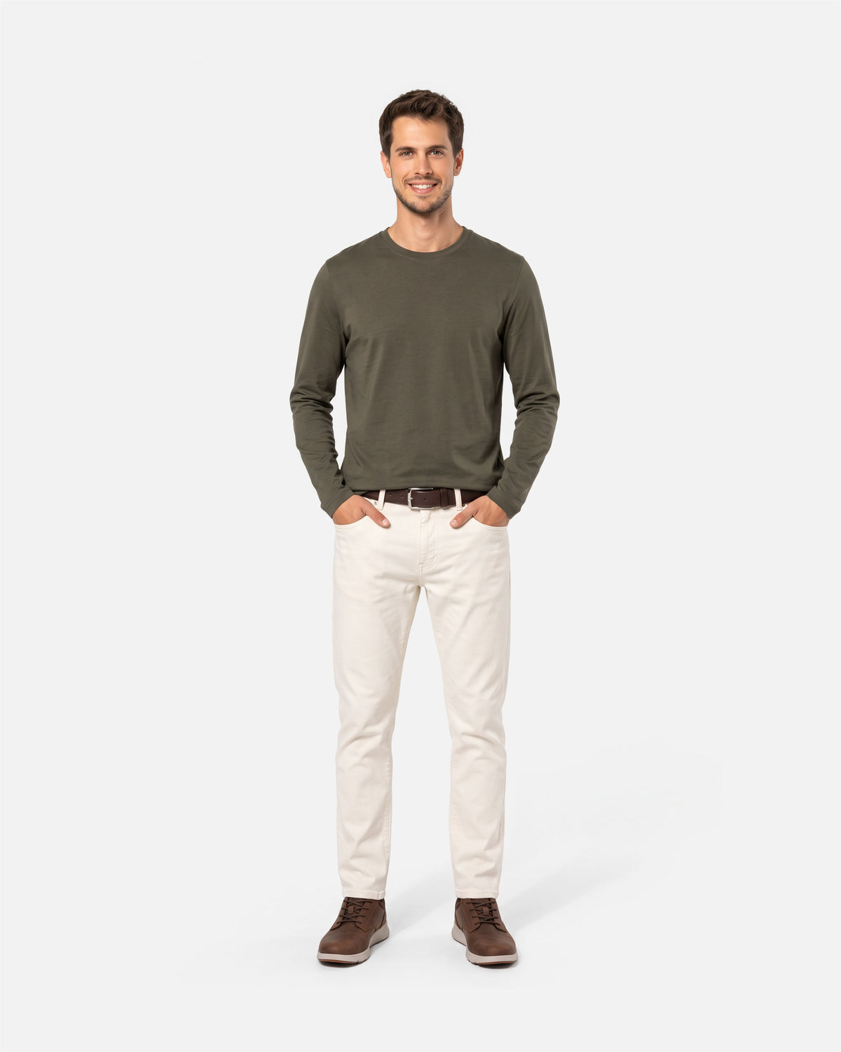 Klassisches Herren Langarmshirt von VIVID