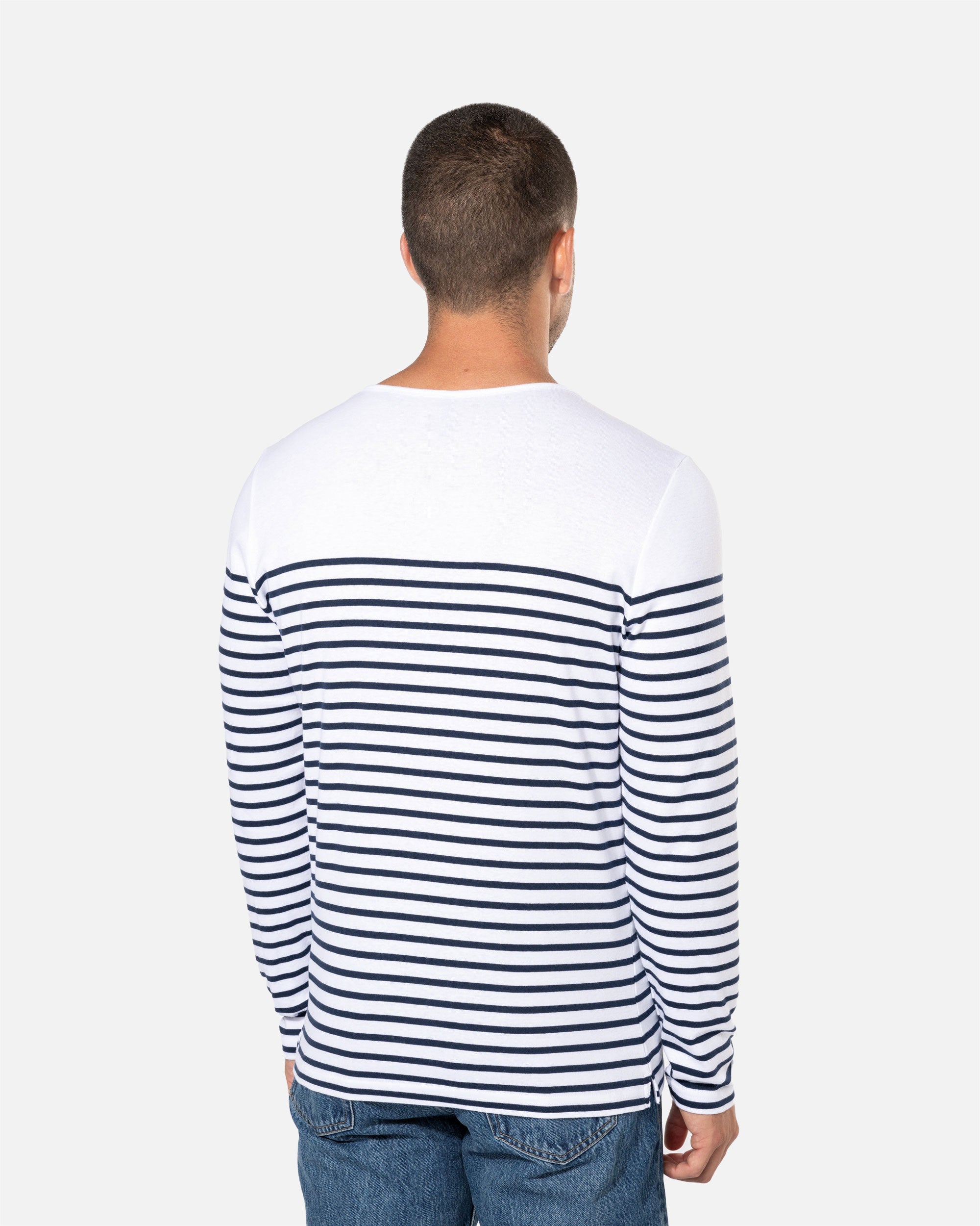 Herren Langarmshirt im Marine-Look von VIVID