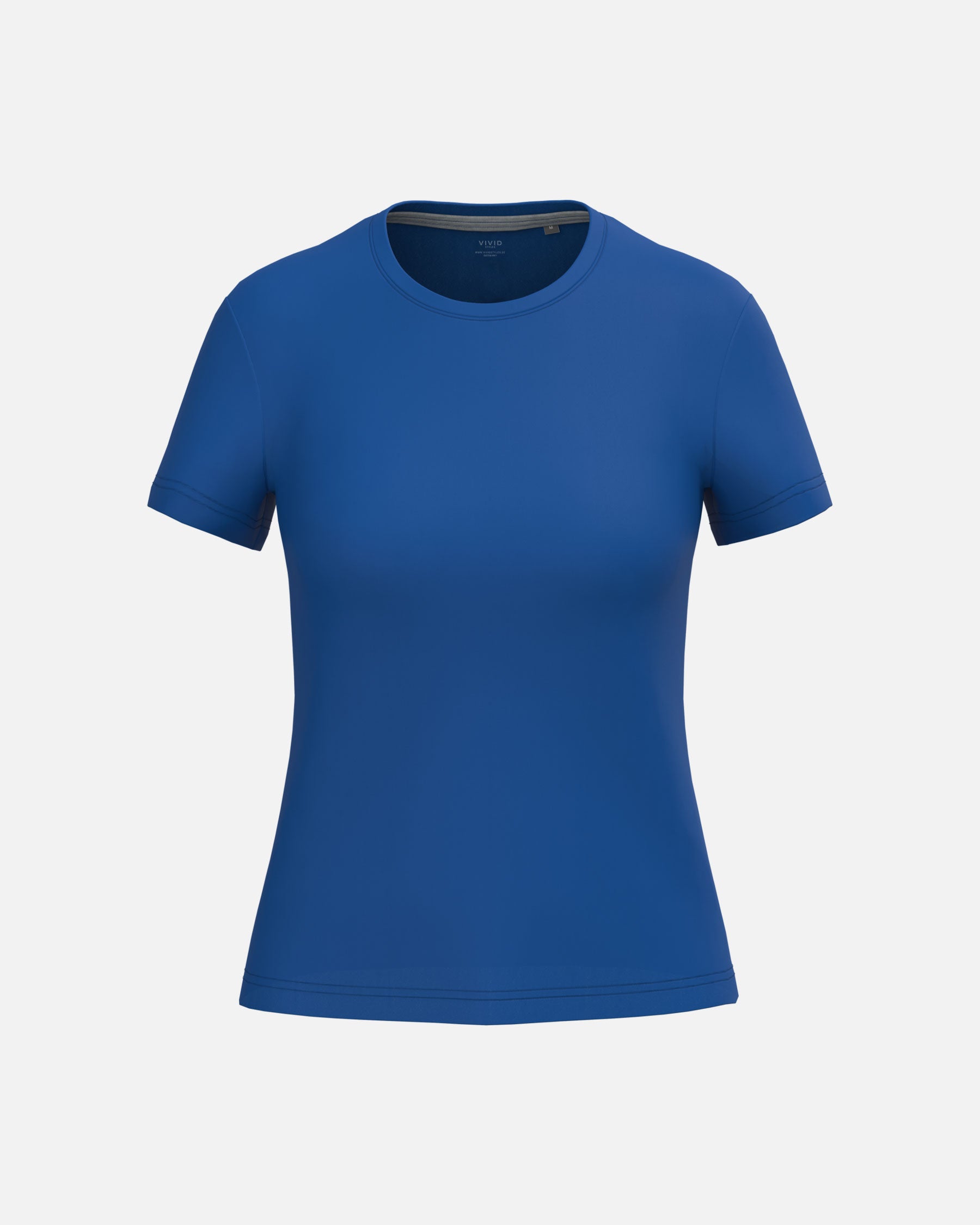 Klassisches Damen T-Shirt Royal Blue von VIVID