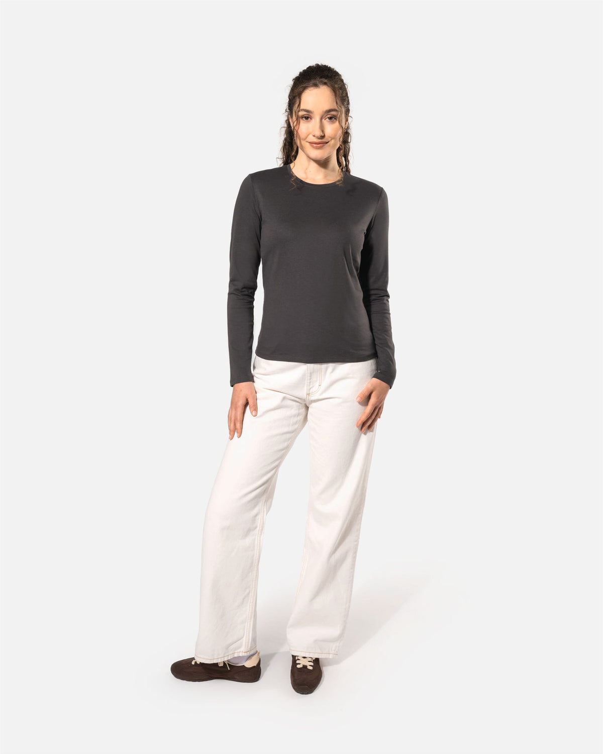 Klassisches Damen Langarmshirt von VIVID