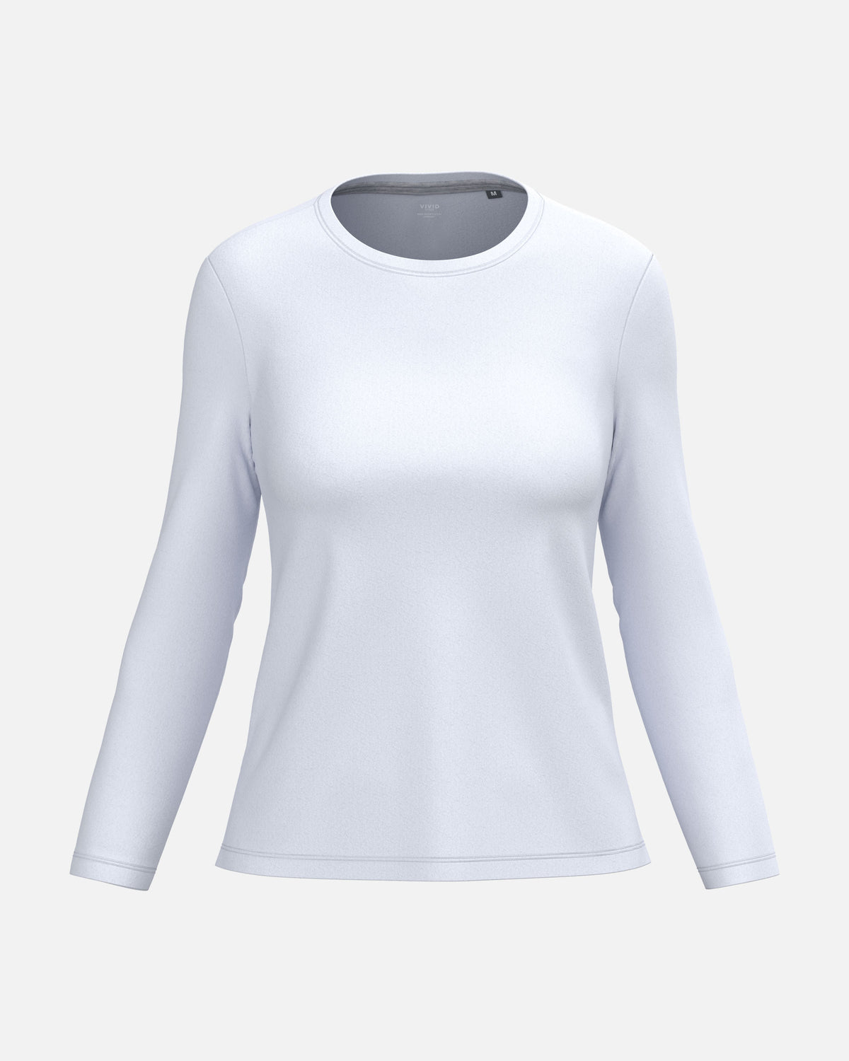Klassisches Damen Langarmshirt White von VIVID