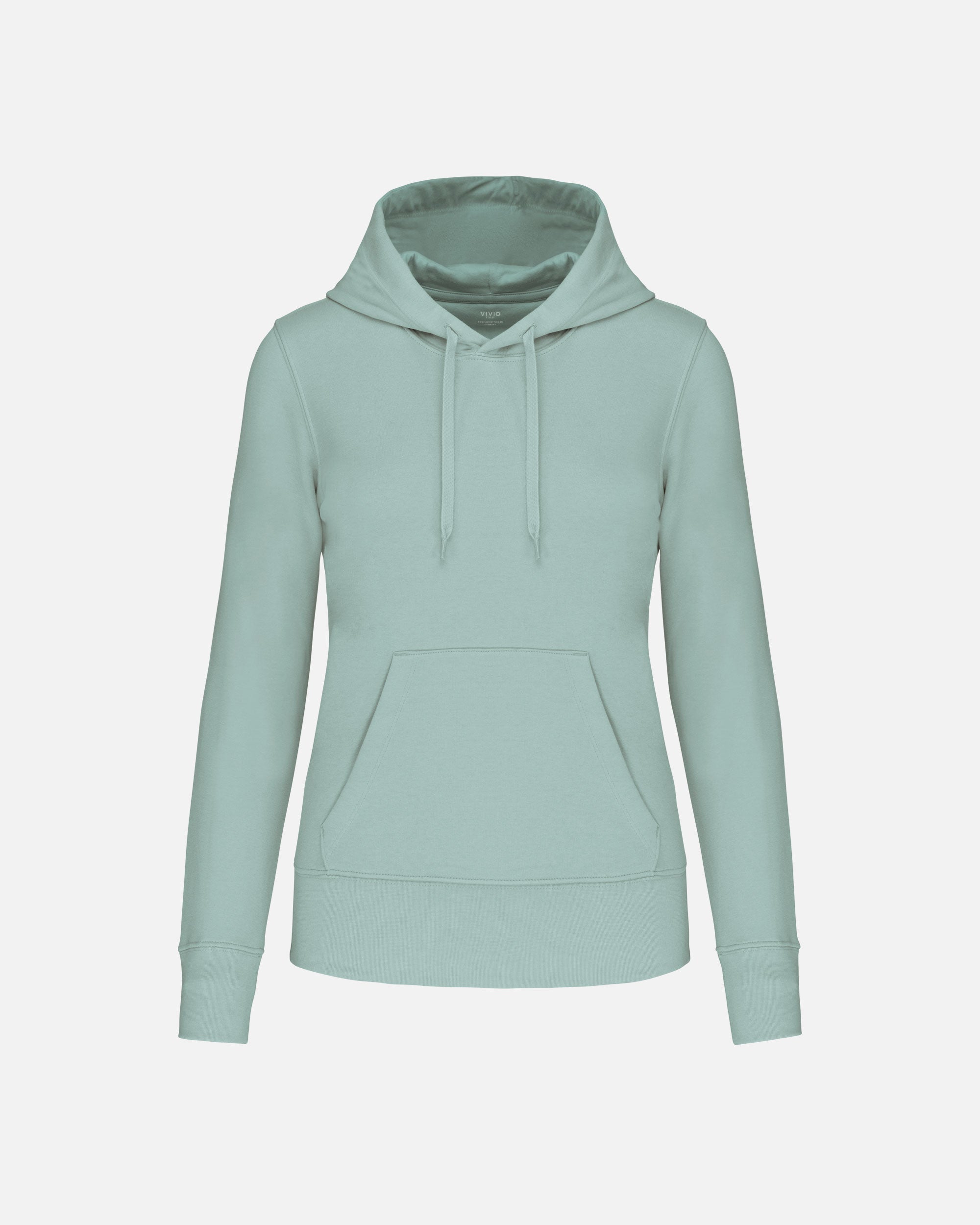 Klassisches Damen Kapuzensweatshirt Sage von VIVID