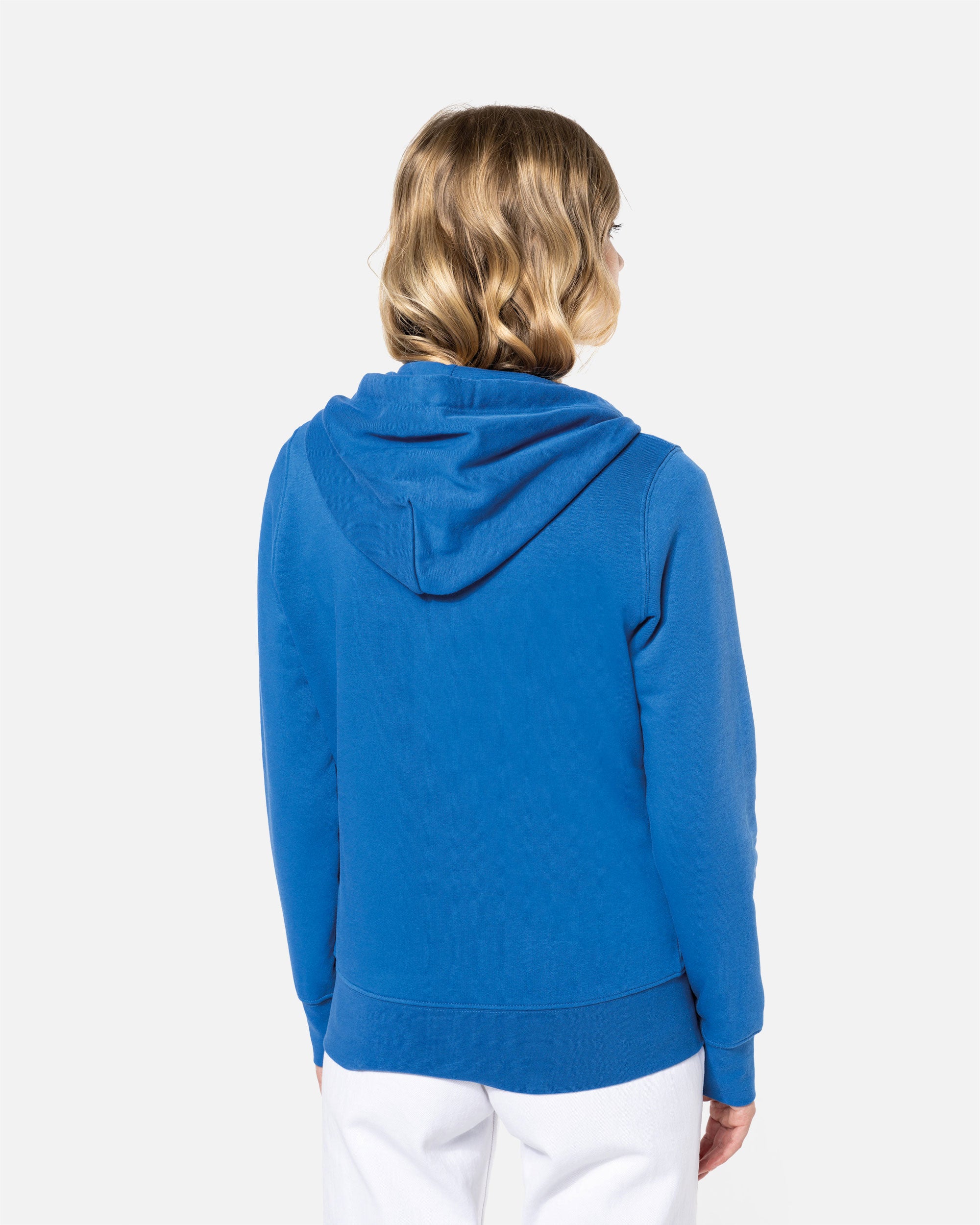 Klassisches Damen Zip Kapuzensweatshirt von VIVID