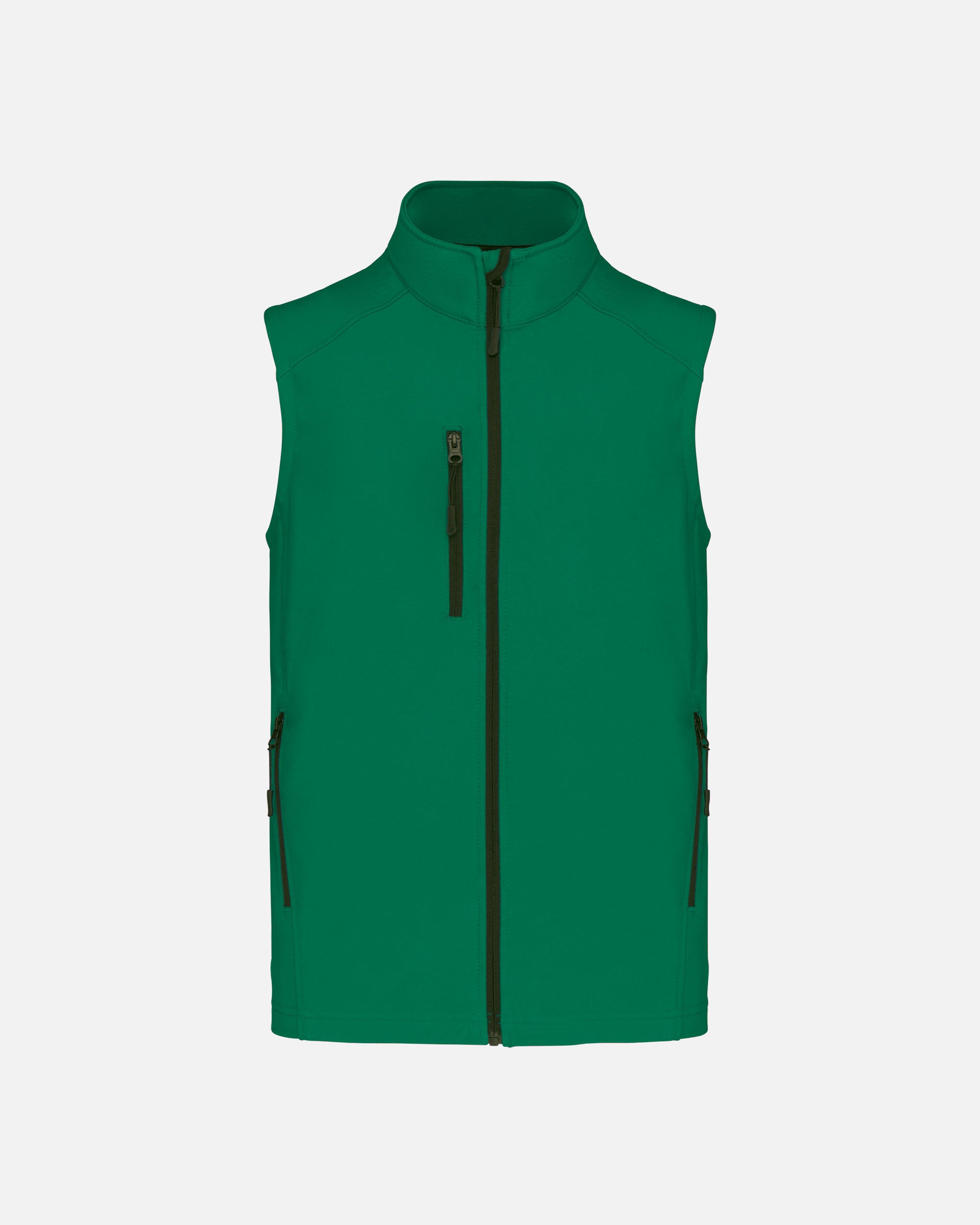 Herren Softshell Weste Kelly Green von VIVID