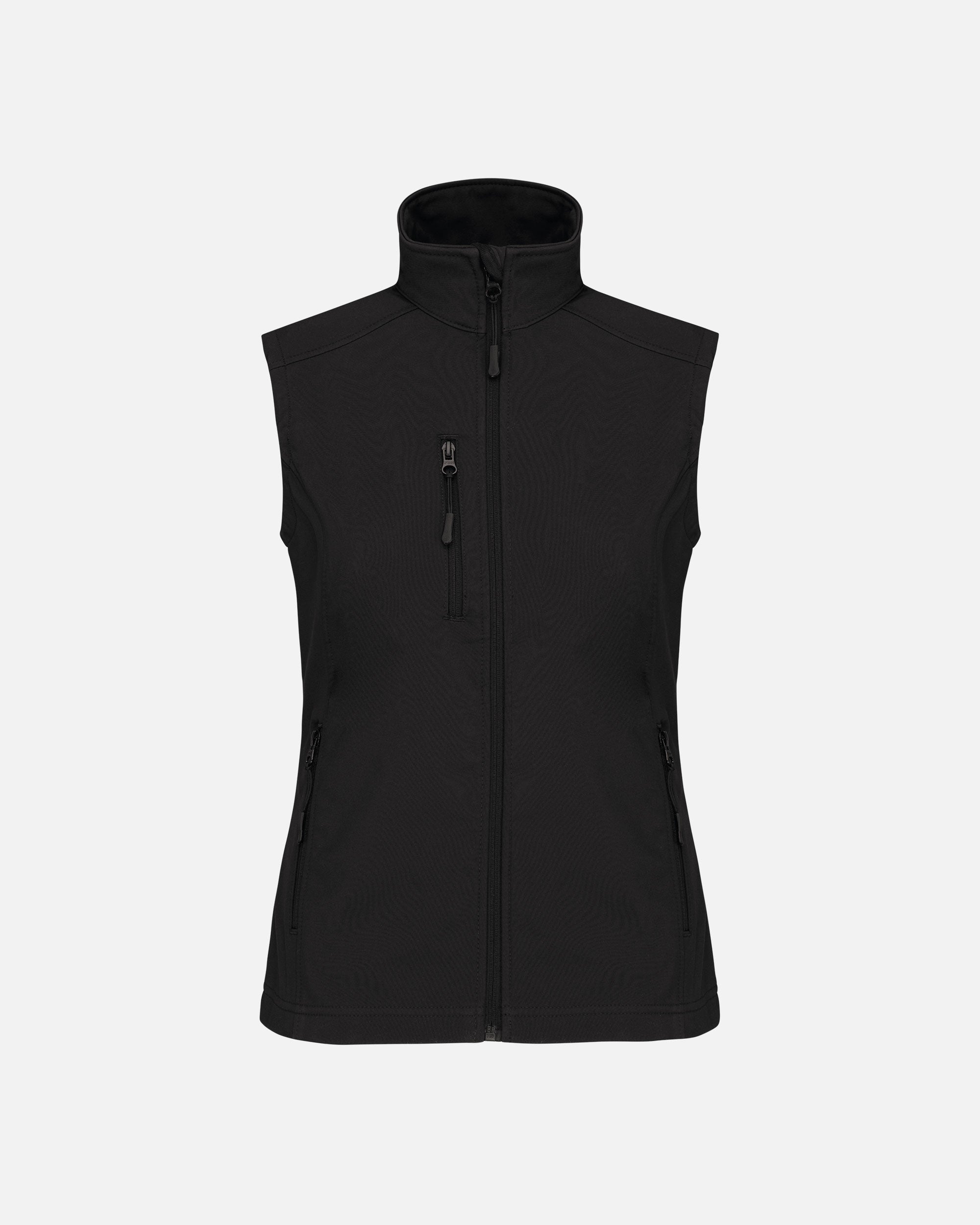 Damen Softshell Weste Black von VIVID
