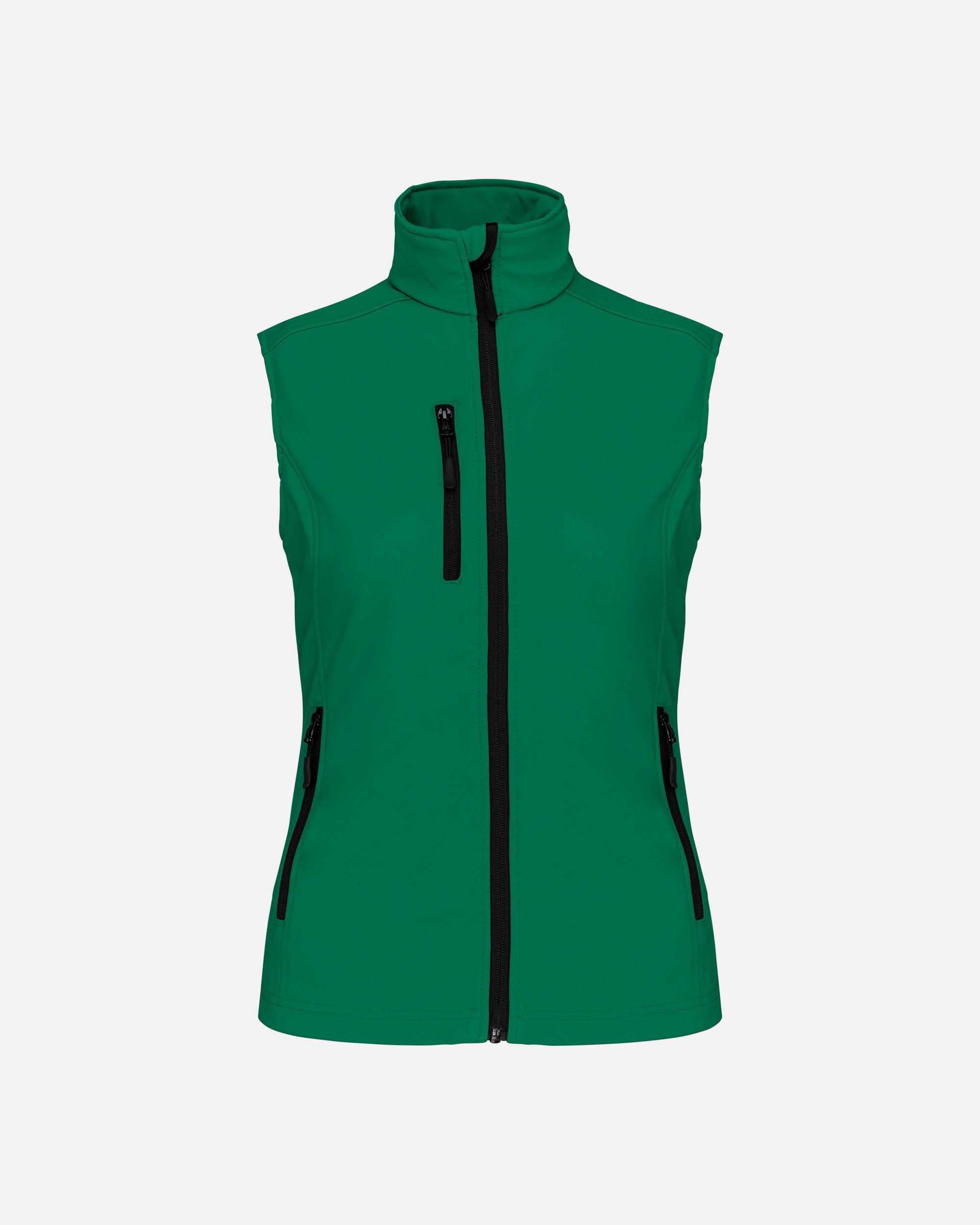 Damen Softshell Weste Kelly Green von VIVID