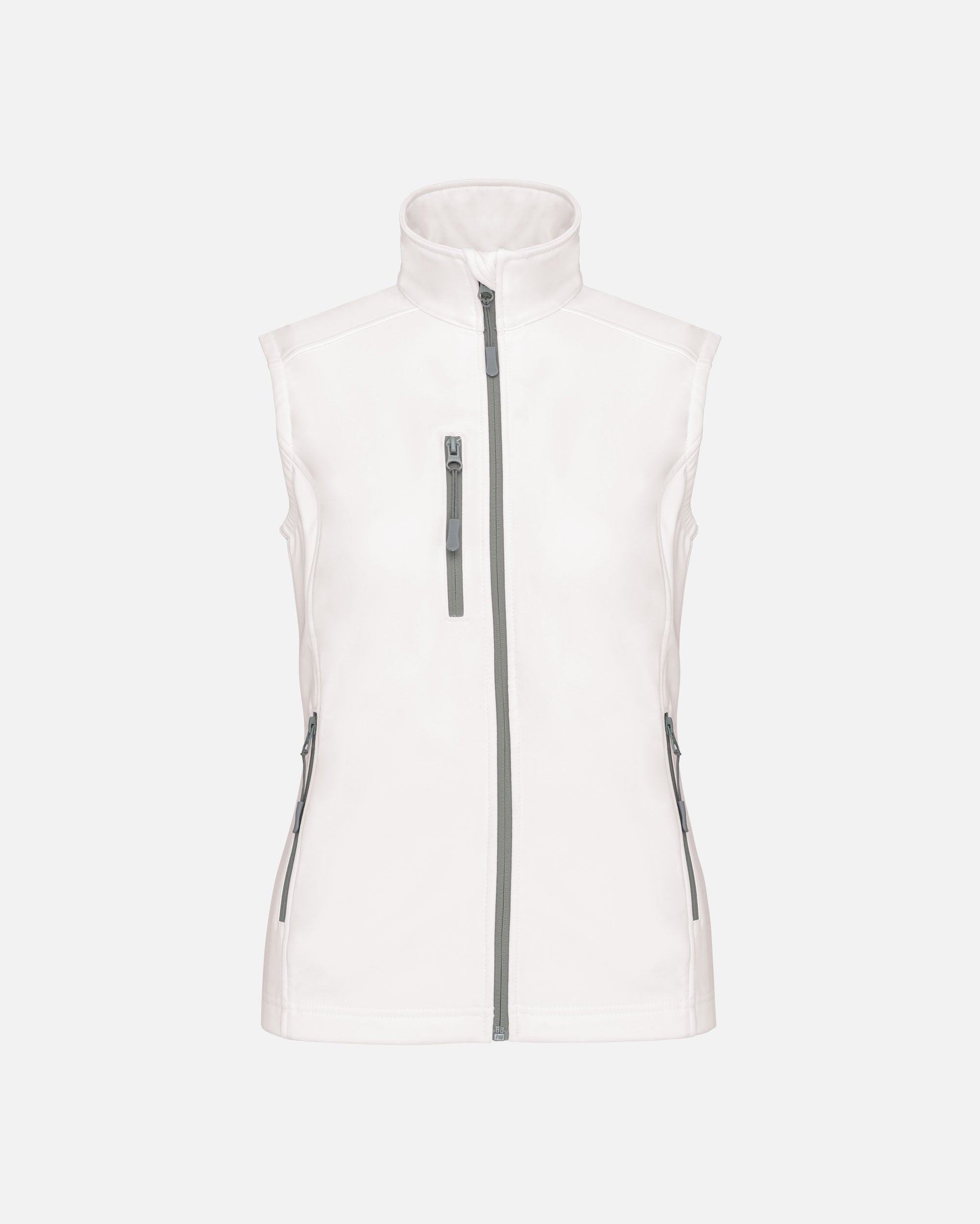 Damen Softshell Weste White von VIVID