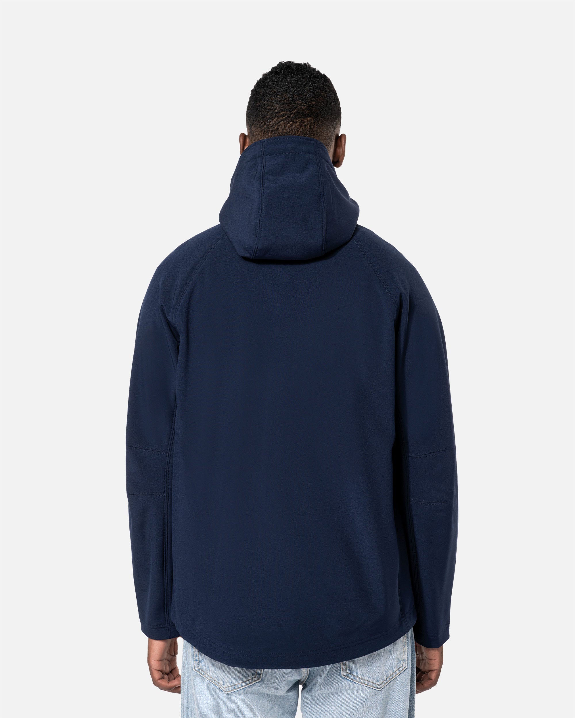 Herren Softshell Jacke mit abnehmbarer Kapuze von VIVID