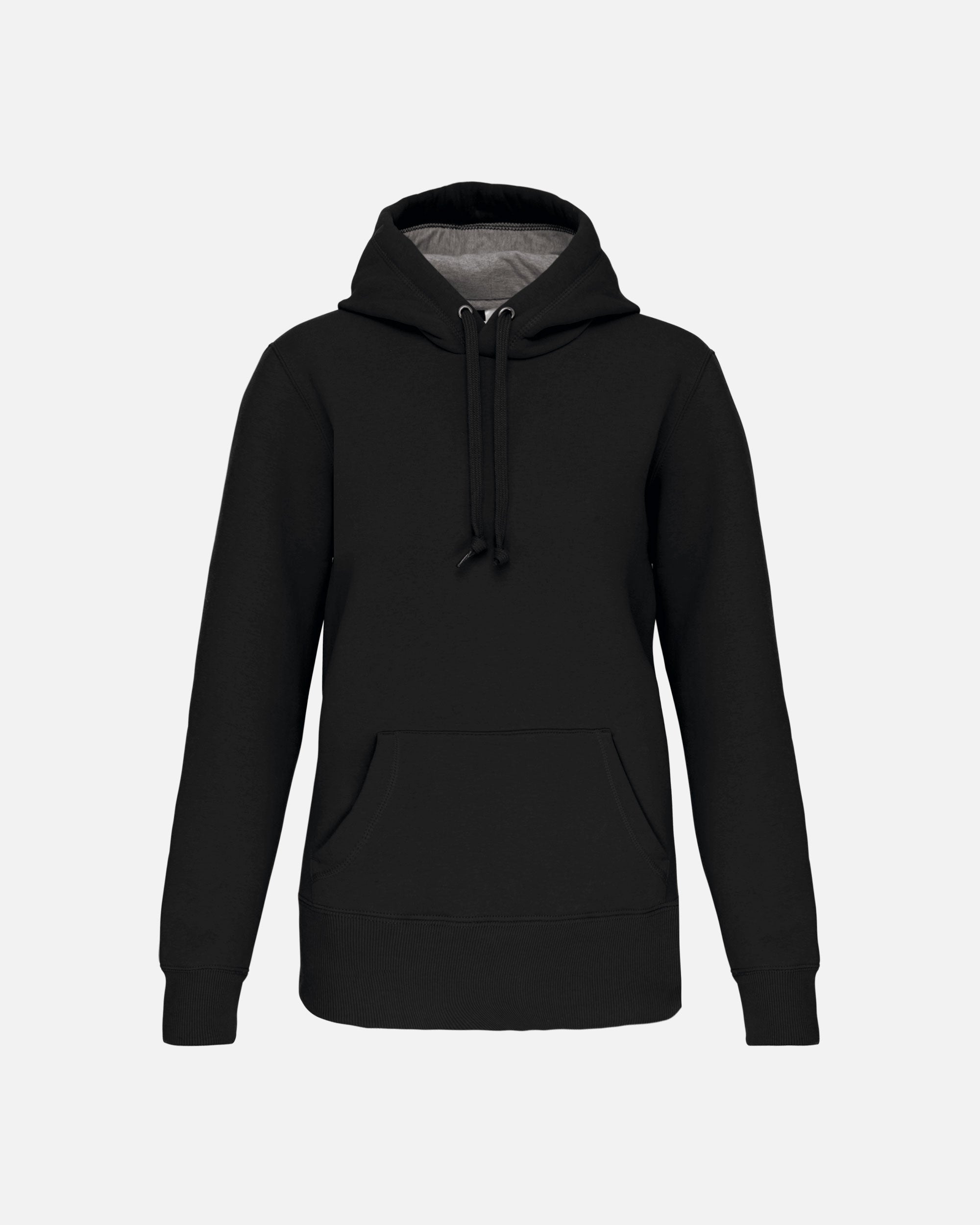 Schweres Unisex Kapuzensweatshirt 2.0 Black von VIVID