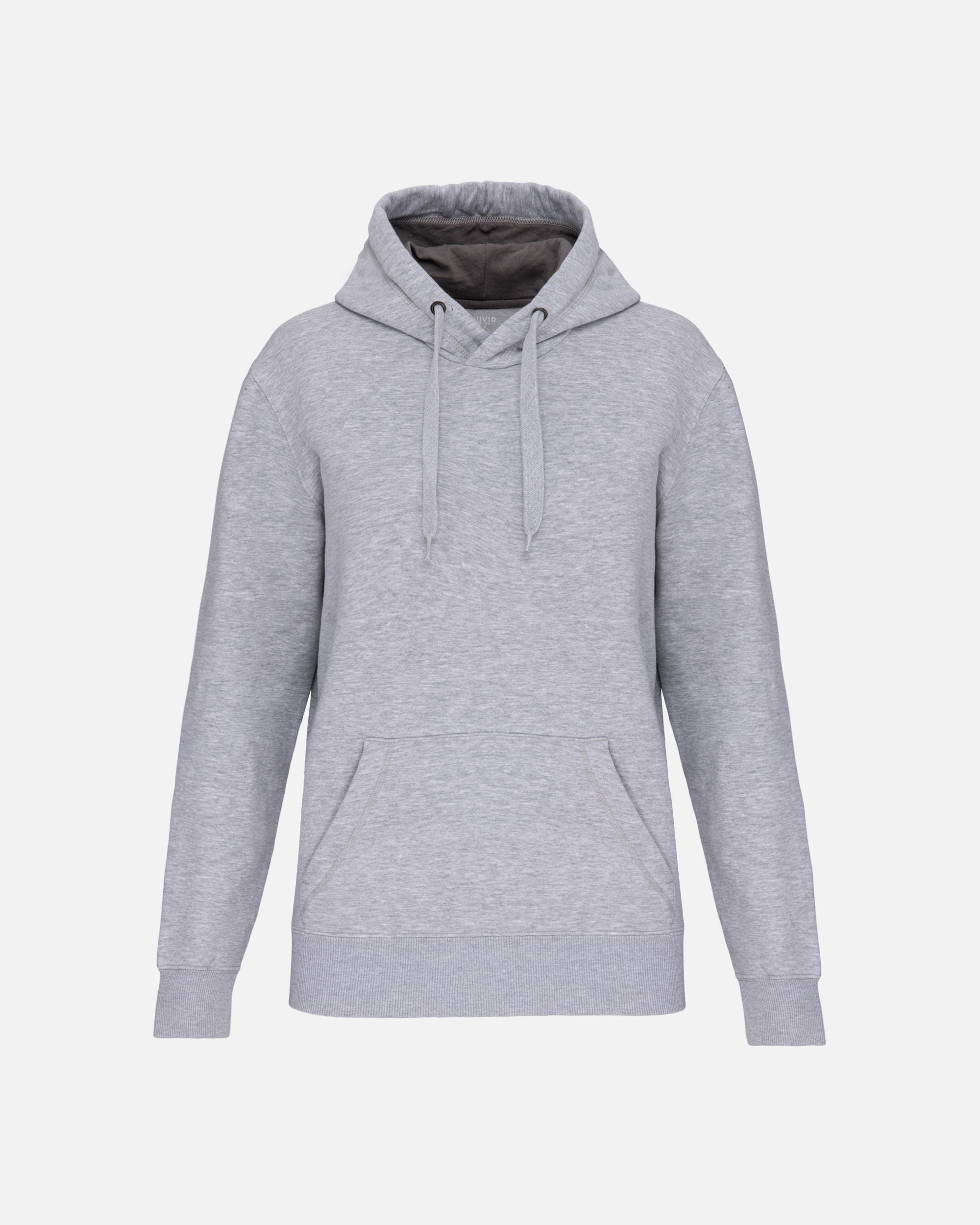 Schweres Unisex Kapuzensweatshirt 2.0 Grey Heather von VIVID