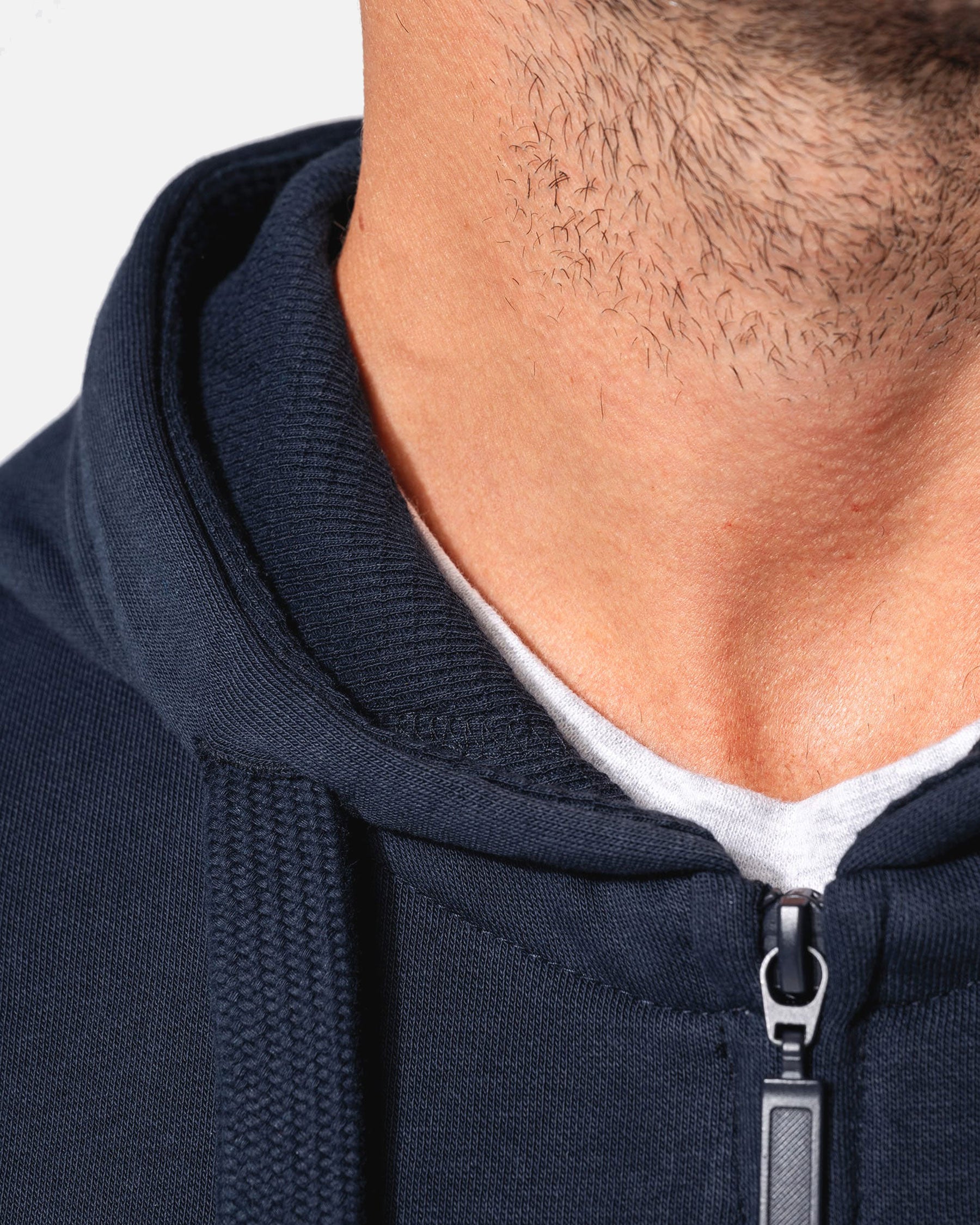 Herren Zip Kapuzensweatshirt