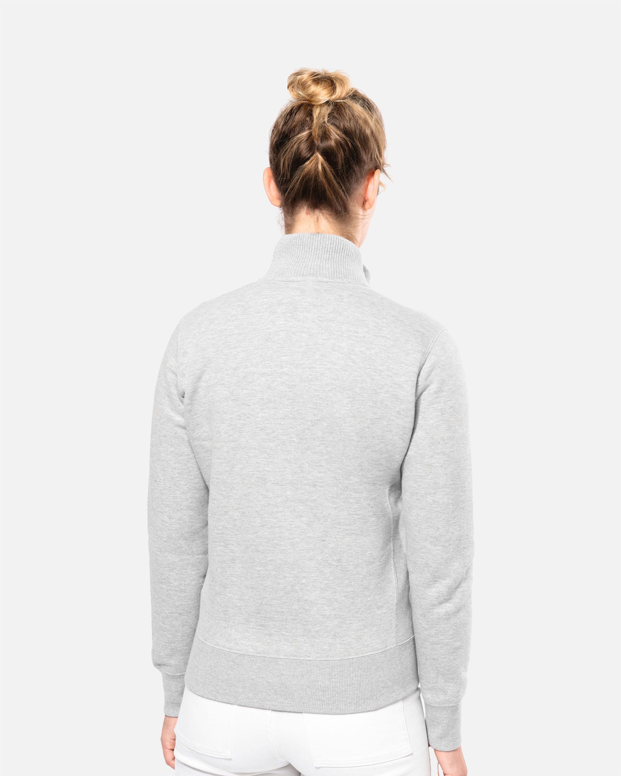 Schweres Damen Fleece 1/4 Zip Sweatshirt von VIVID