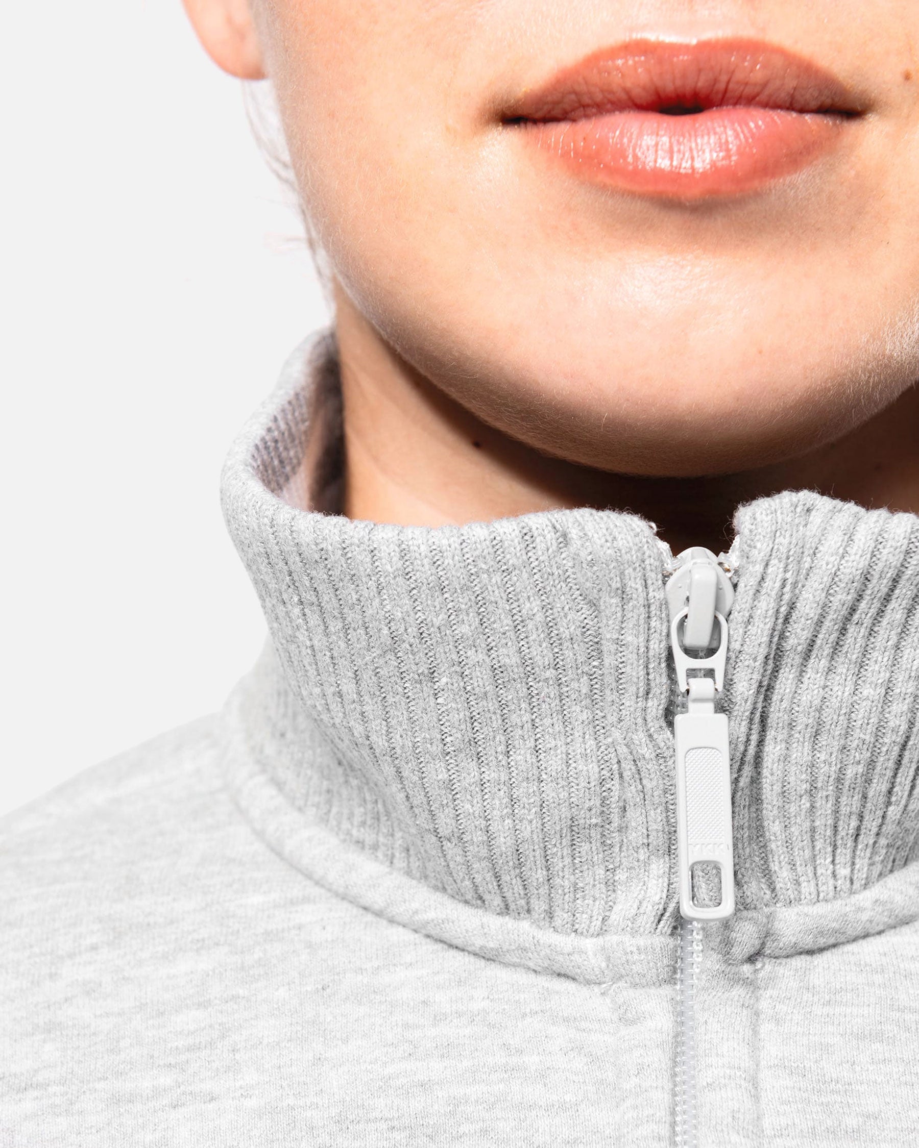 Schweres Damen Fleece 1/4 Zip Sweatshirt von VIVID