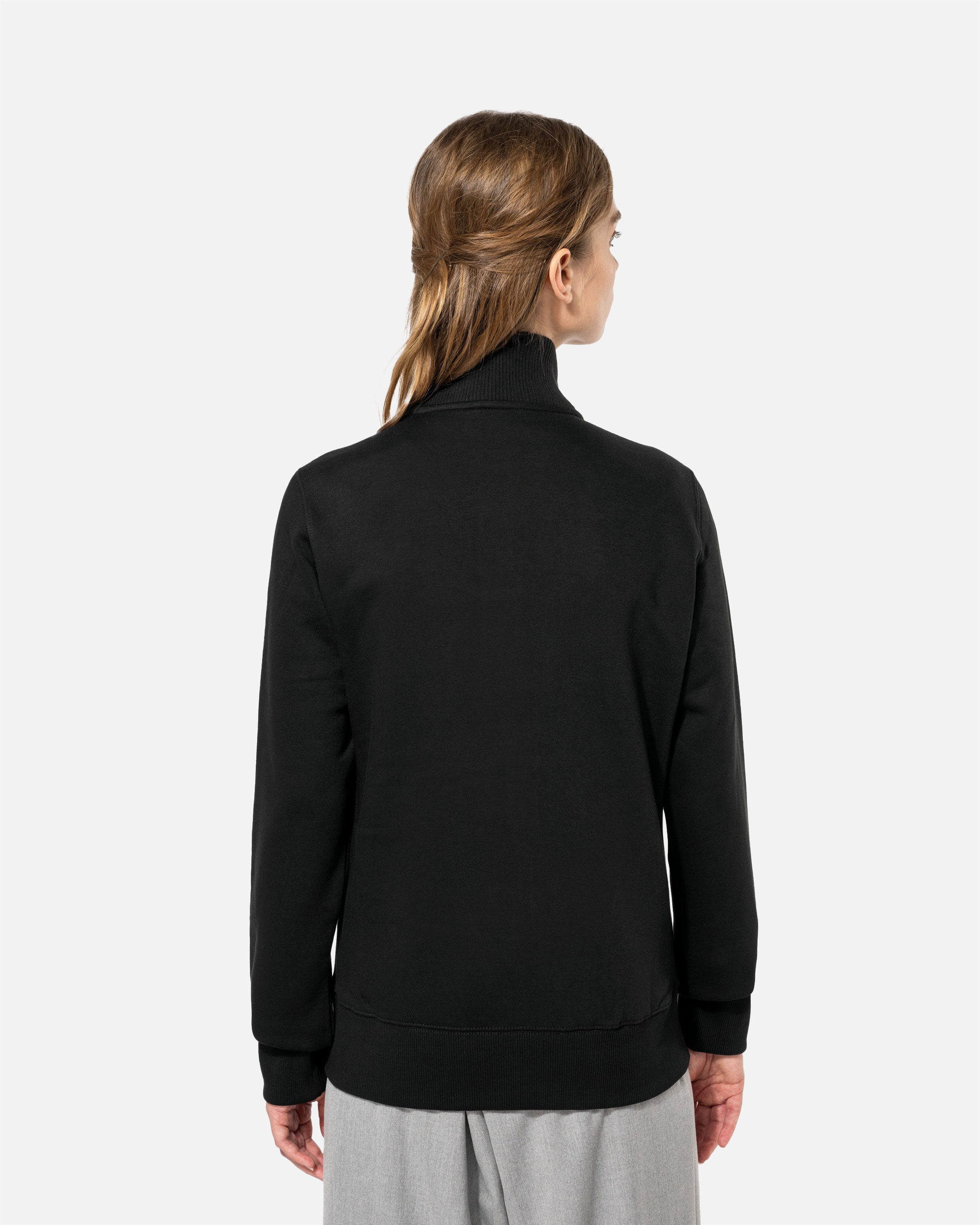 Schweres Damen Fleece 1/4 Zip Sweatshirt von VIVID