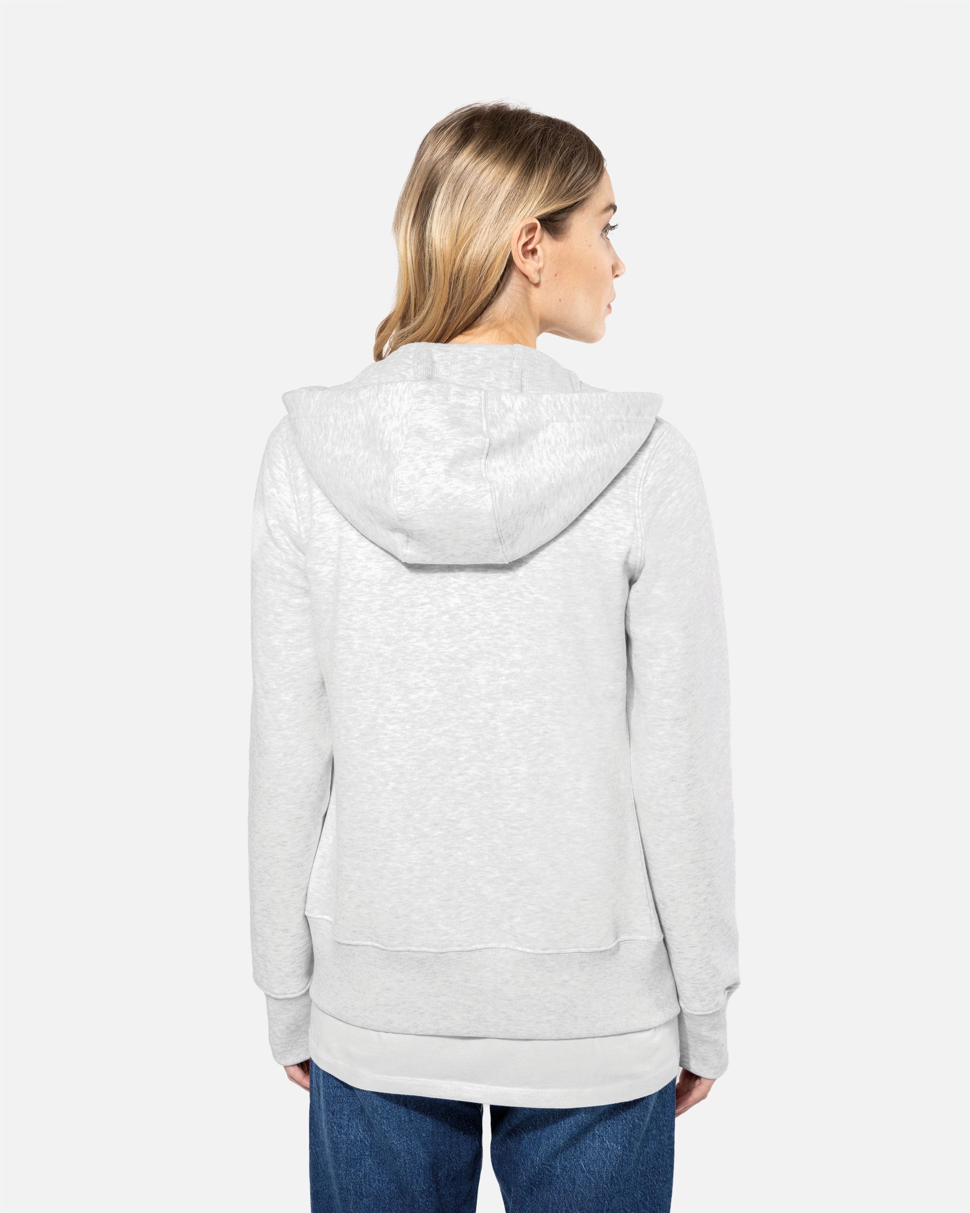 Damen Zip Kapuzensweatshirt von VIVID