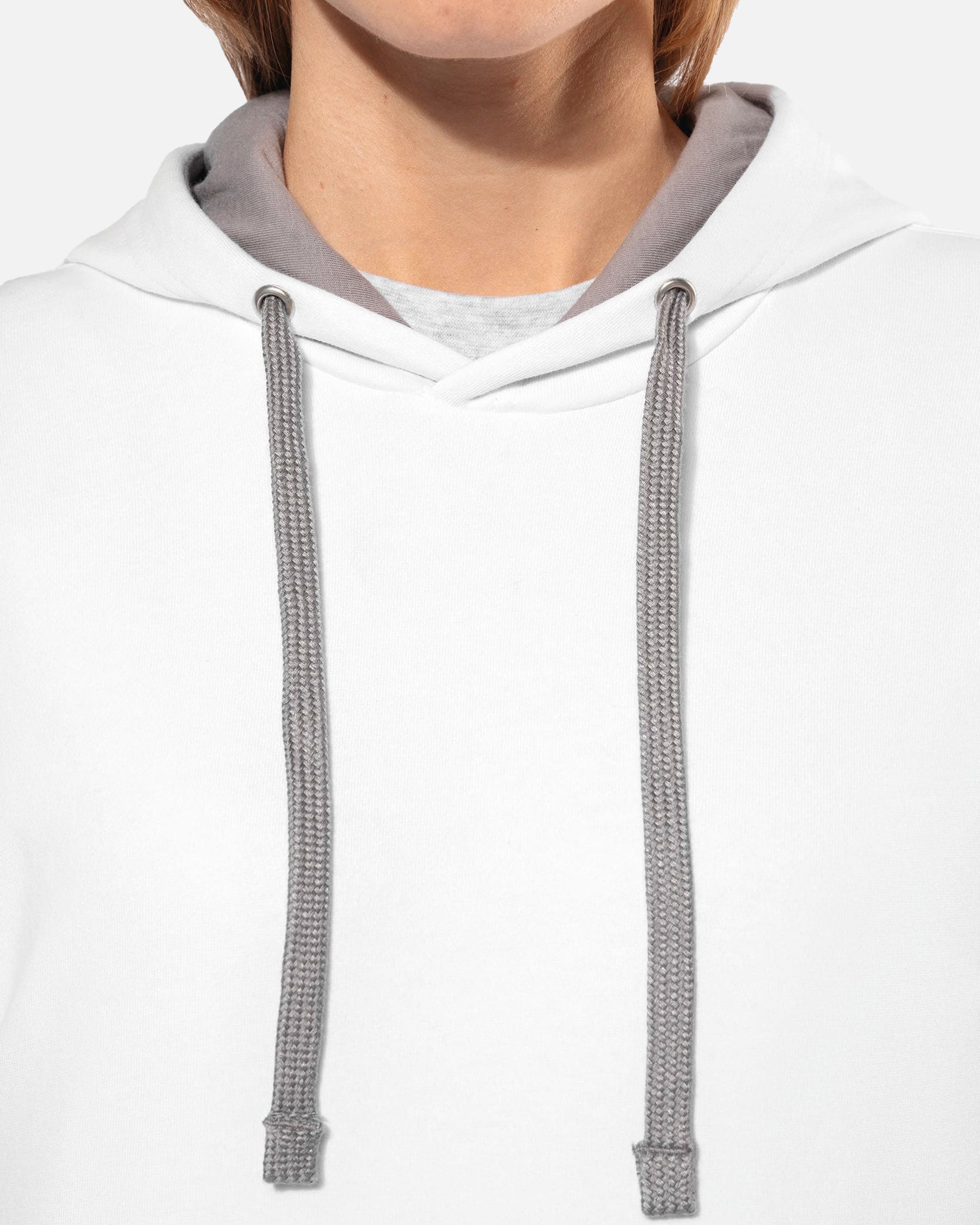 Zweifarbiges Damen Kapuzensweatshirt von VIVID