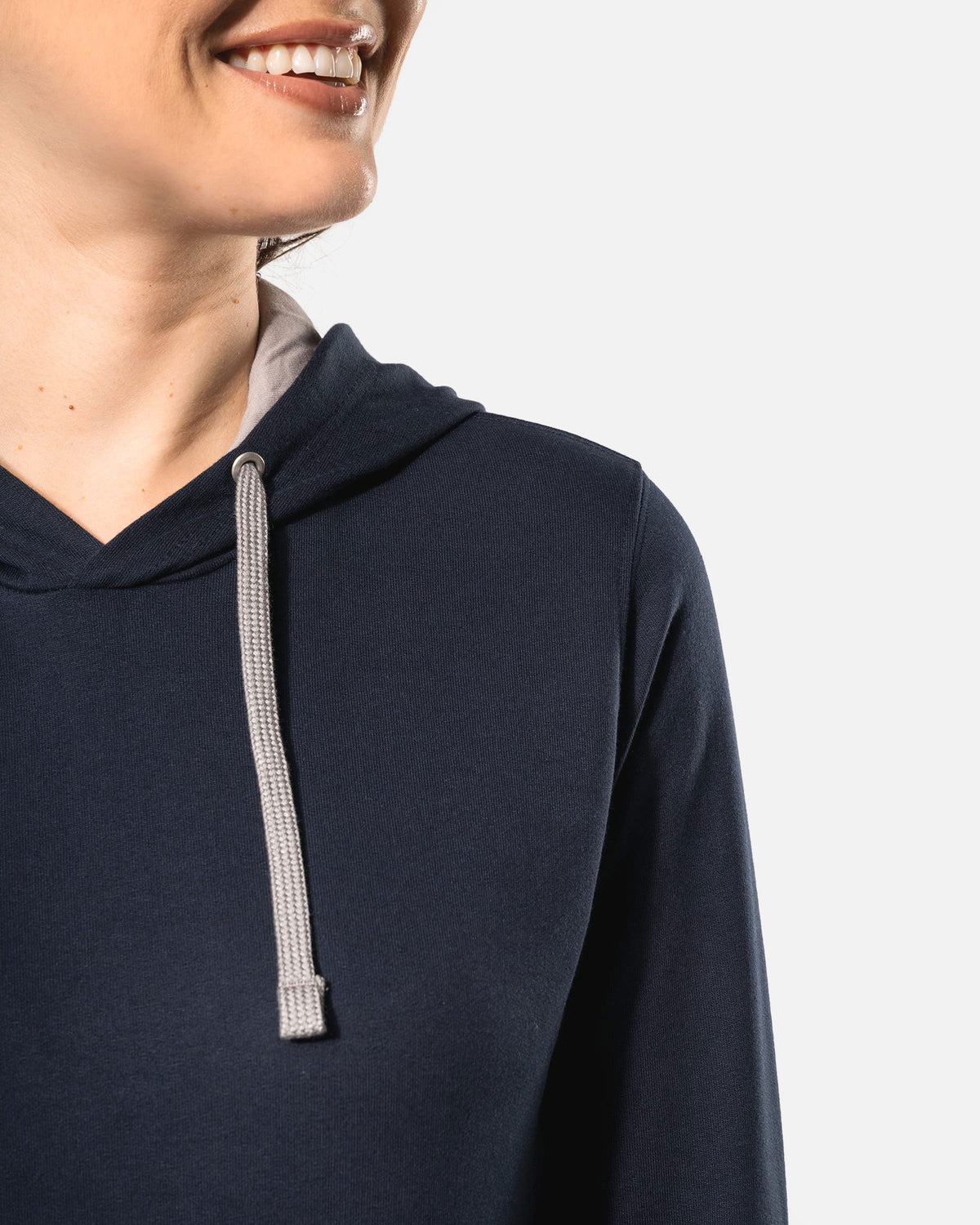 Zweifarbiges Damen Kapuzensweatshirt von VIVID