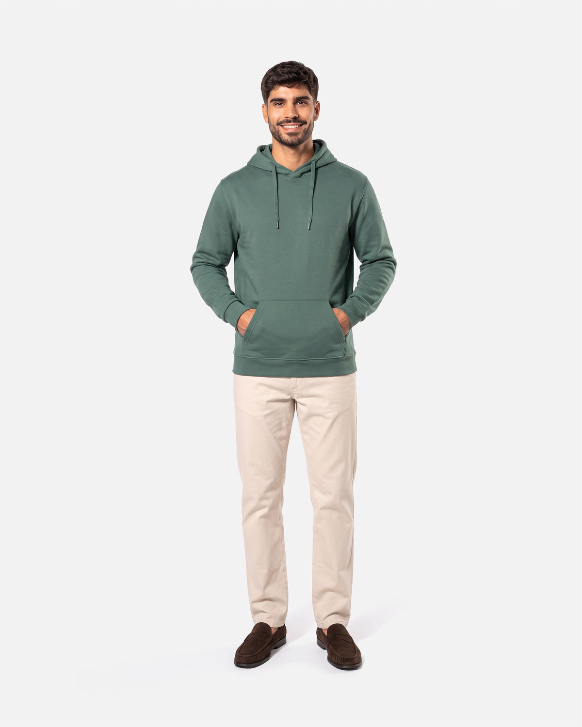 Herren Basic Kapuzensweatshirt von VIVID