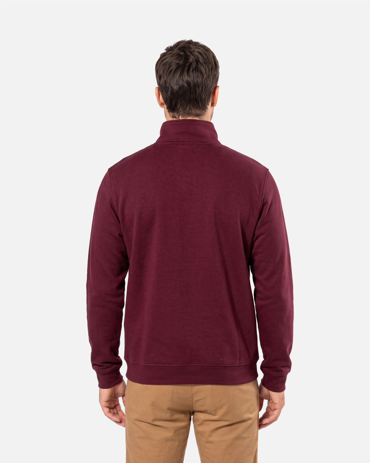 Herren Basic 1/4 Zip Sweatshirt von VIVID