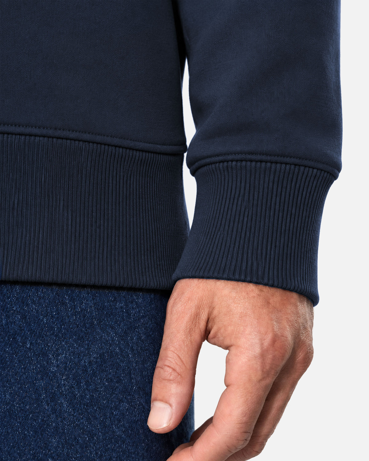 Klassisches Herren 1/4 Zip Sweatshirt von VIVID
