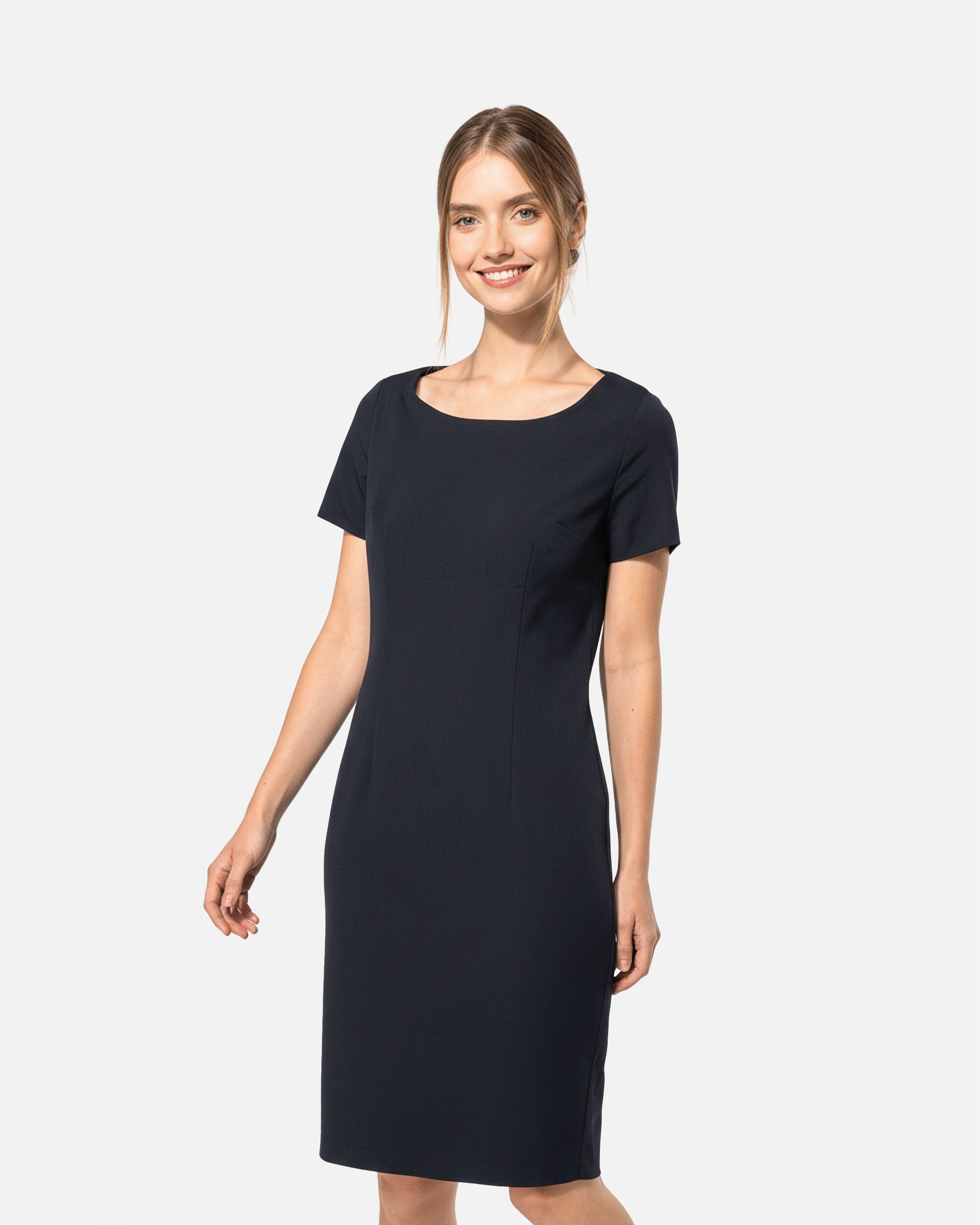 Modernes Damen Kleid Navy Blue von VIVID