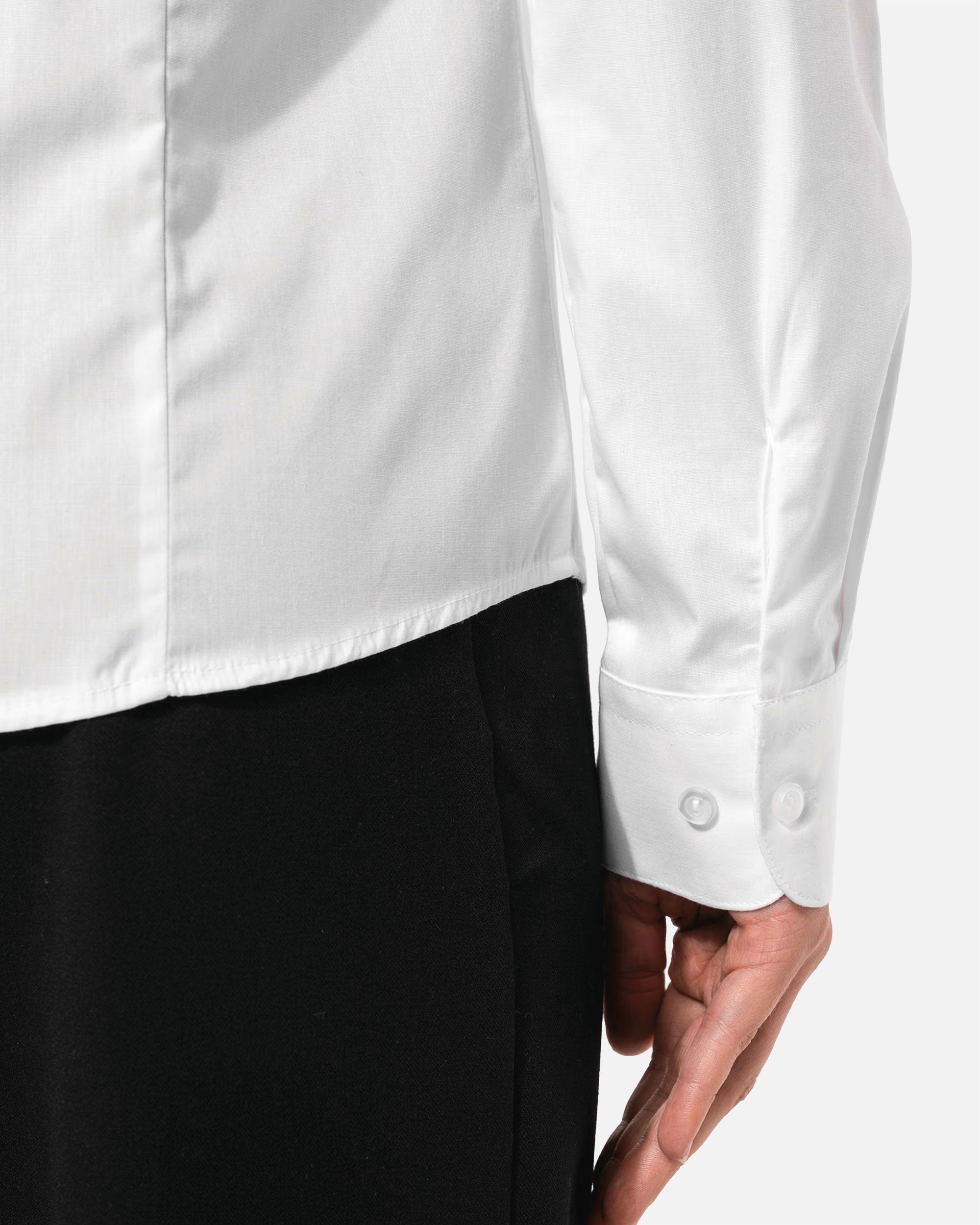 Damen Popeline Langarmbluse von VIVID