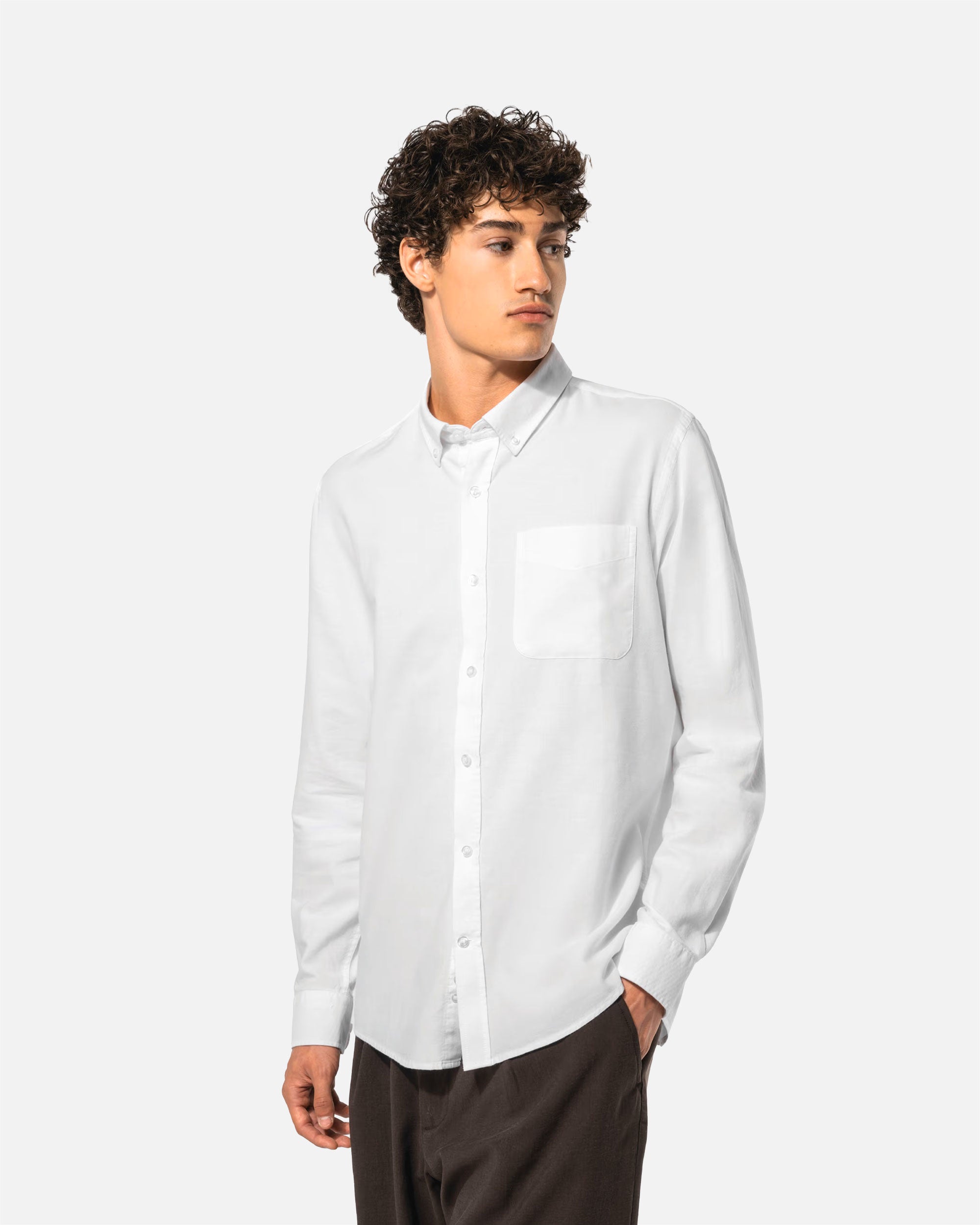 Herren Oxford Langarmhemd 3.0