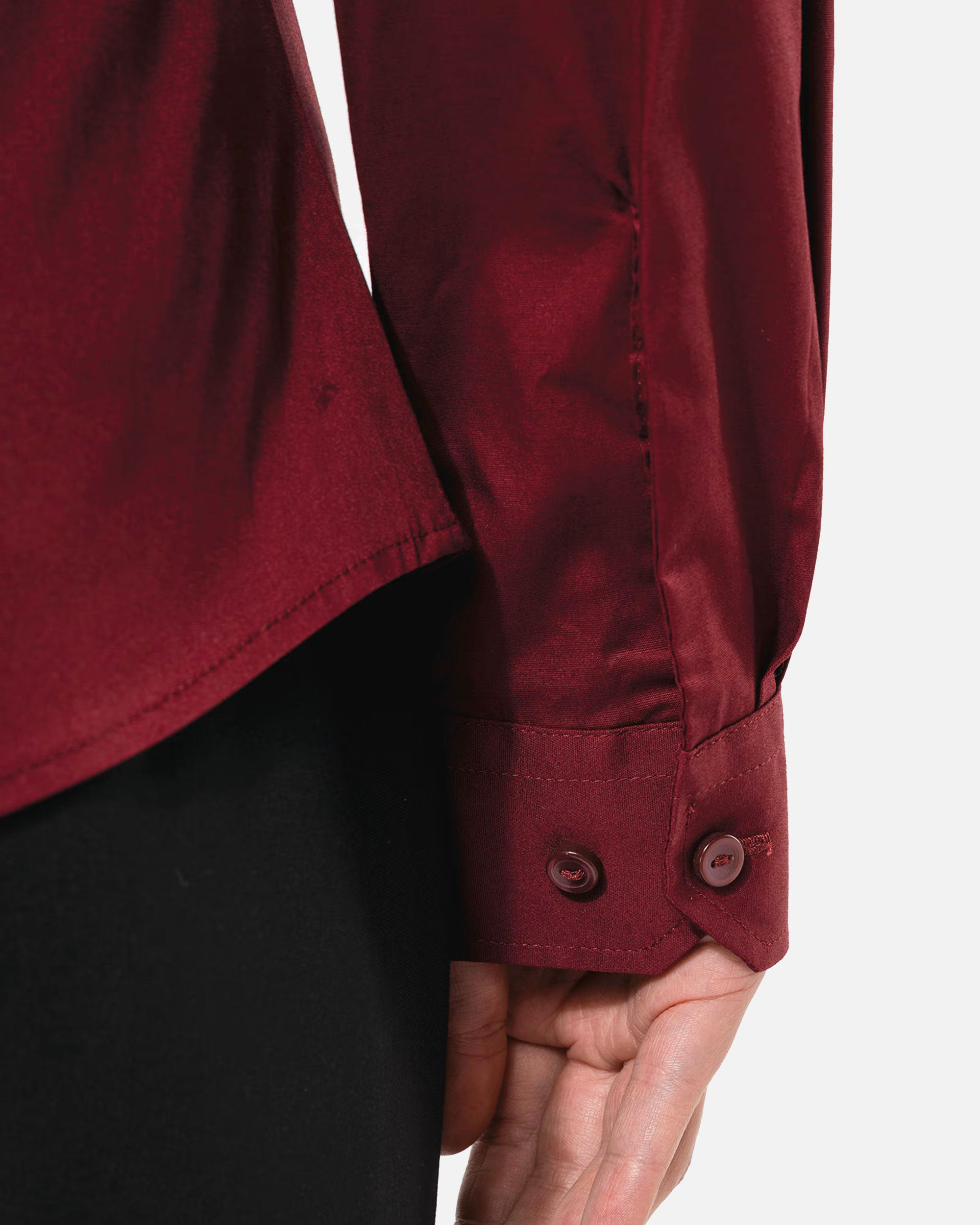 Damen Langarm Stretchbluse von VIVID