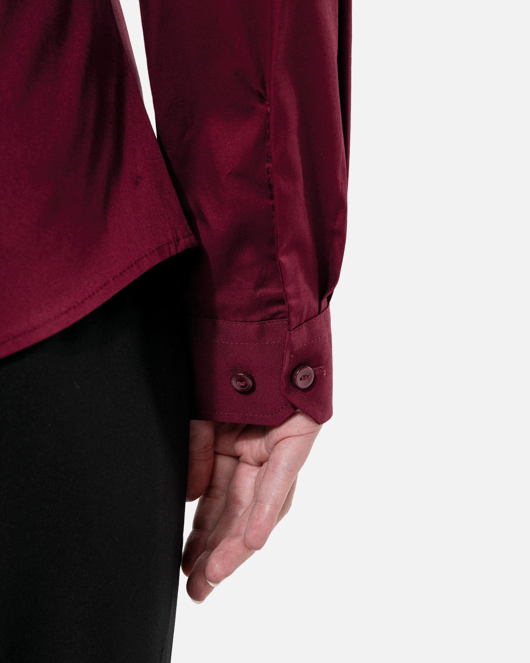 Damen Langarm Stretchbluse von VIVID