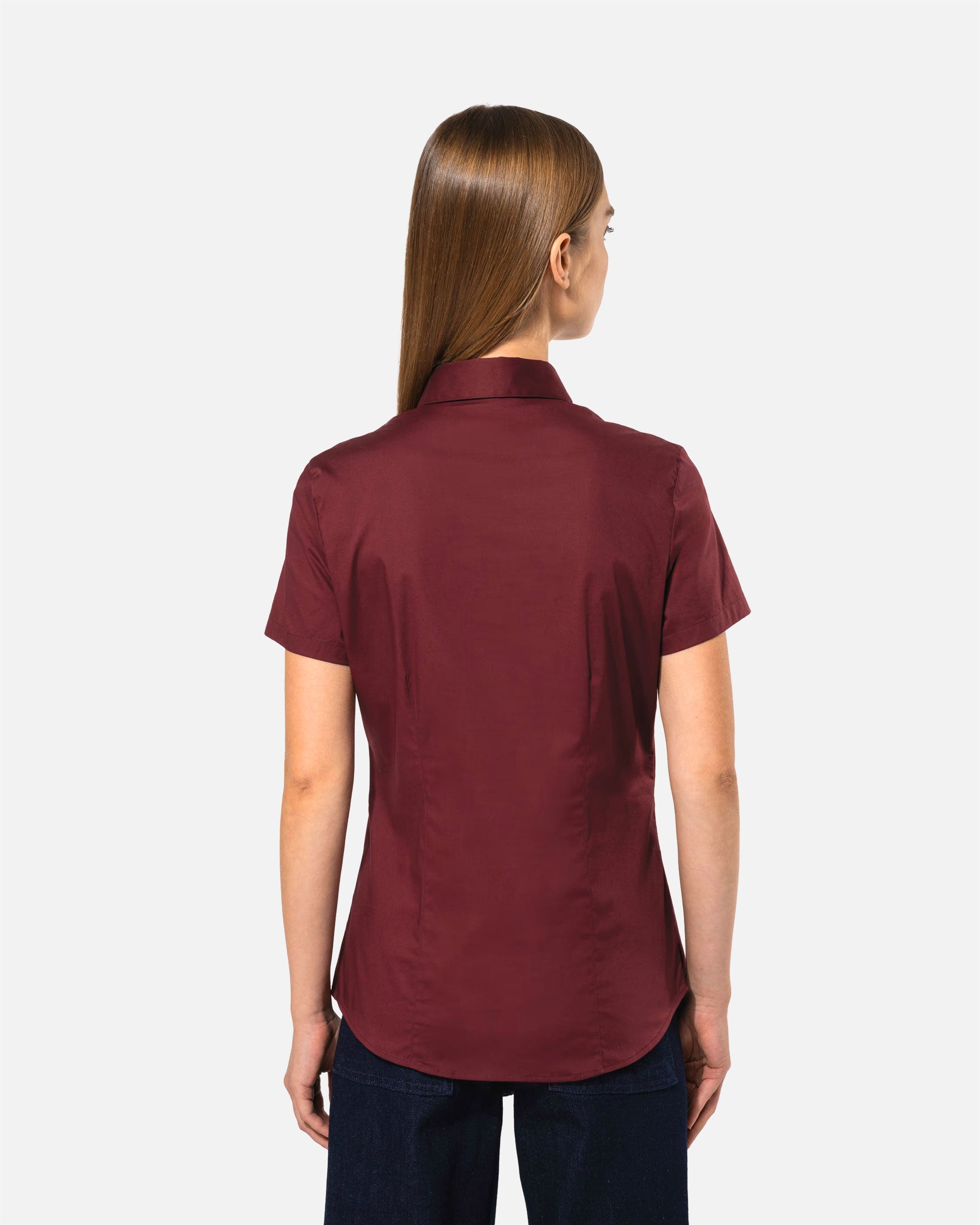 Damen Kurzarm Stretchbluse von VIVID