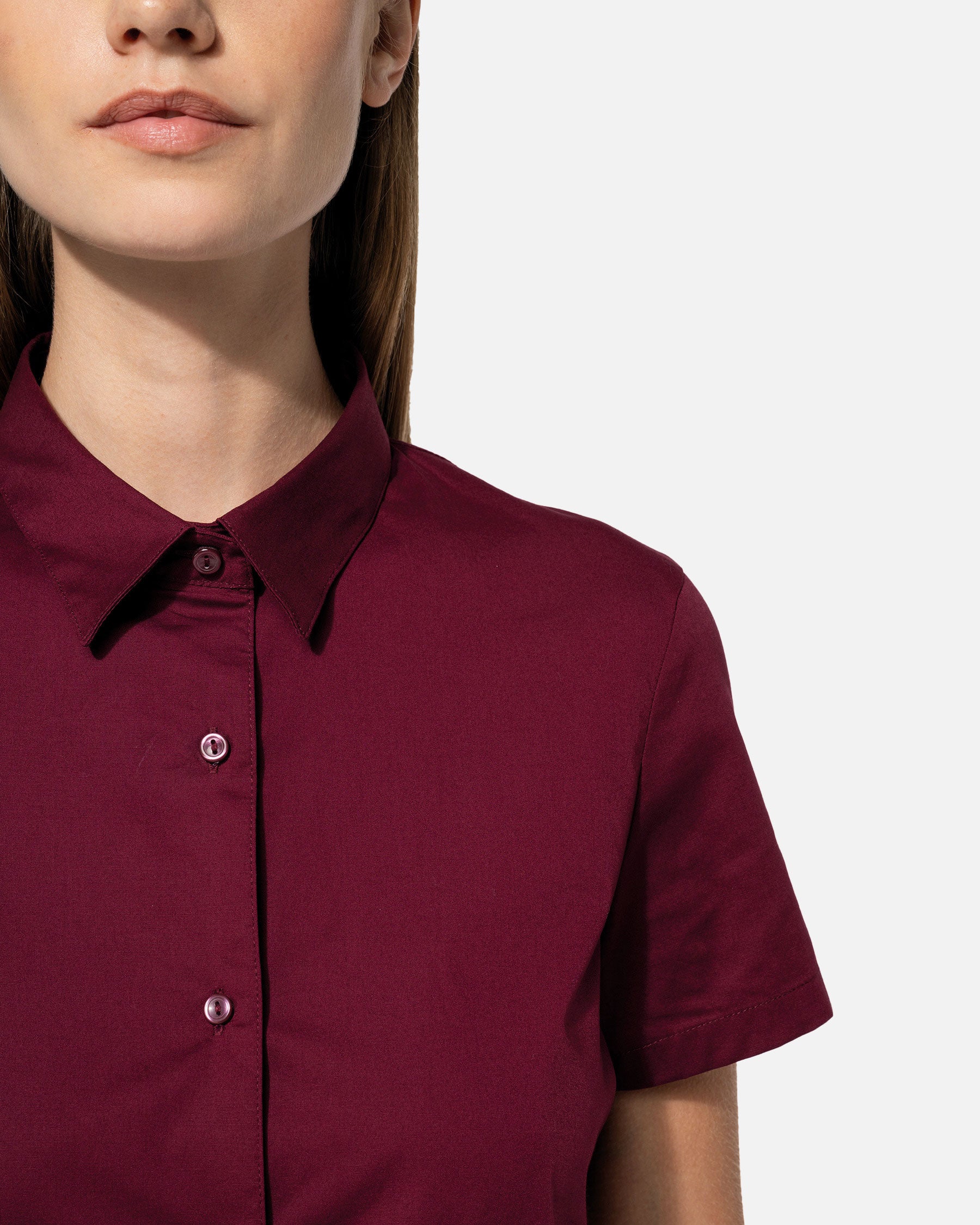 Damen Kurzarm Stretchbluse von VIVID