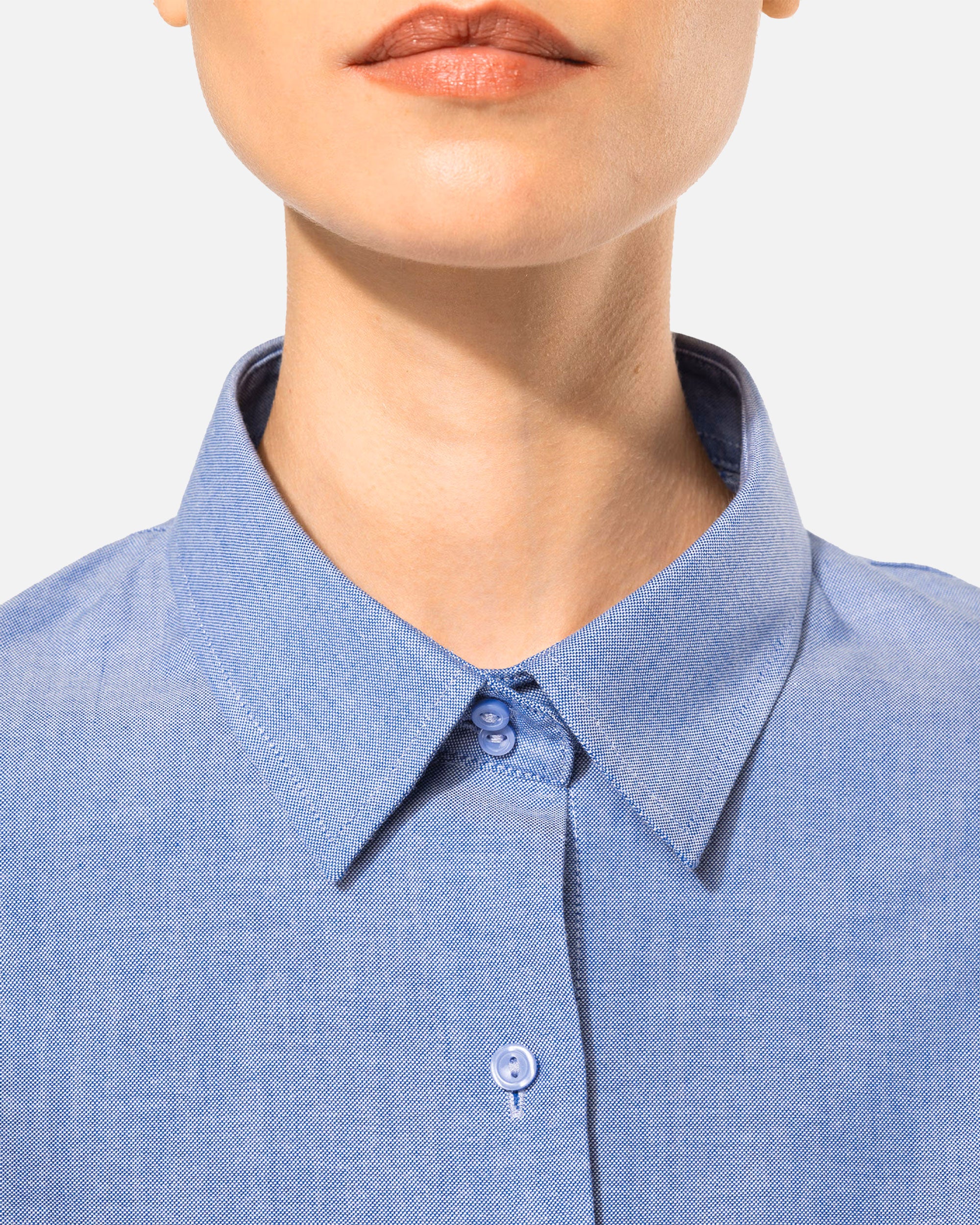 Damen Oxford Langarmbluse von VIVID