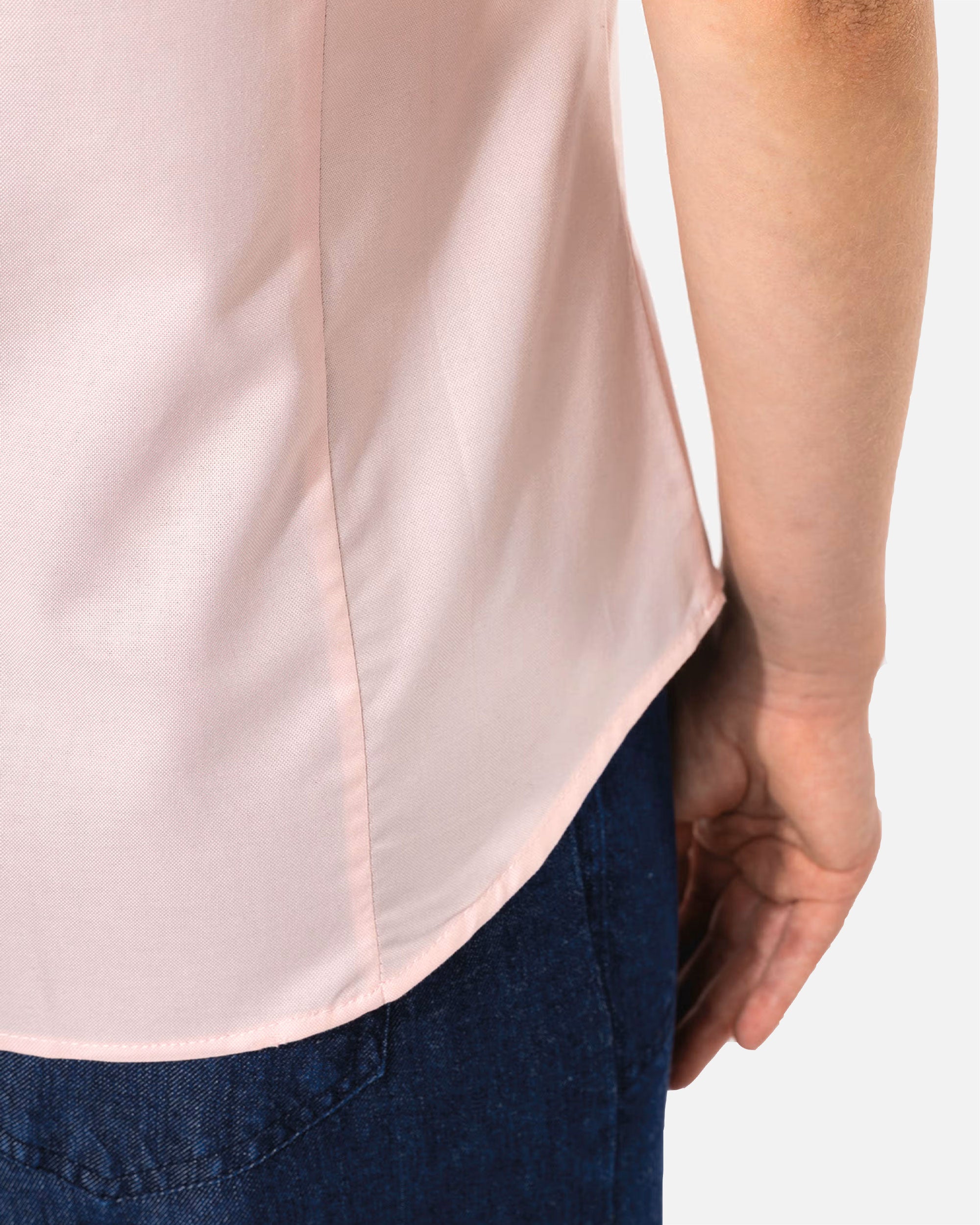 Damen Oxford Kurzarmbluse von VIVID