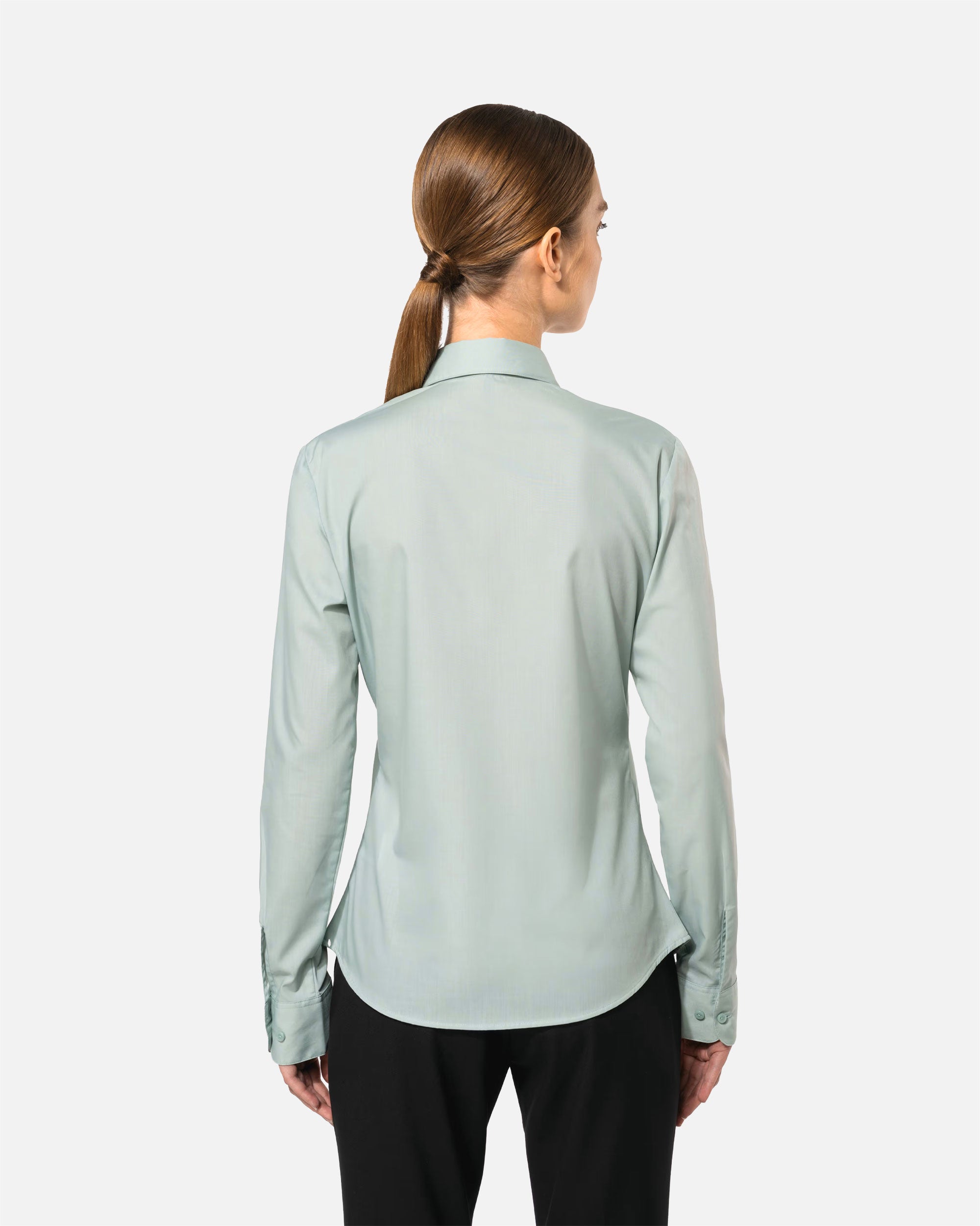 Damen Popeline Langarmhemd von VIVID