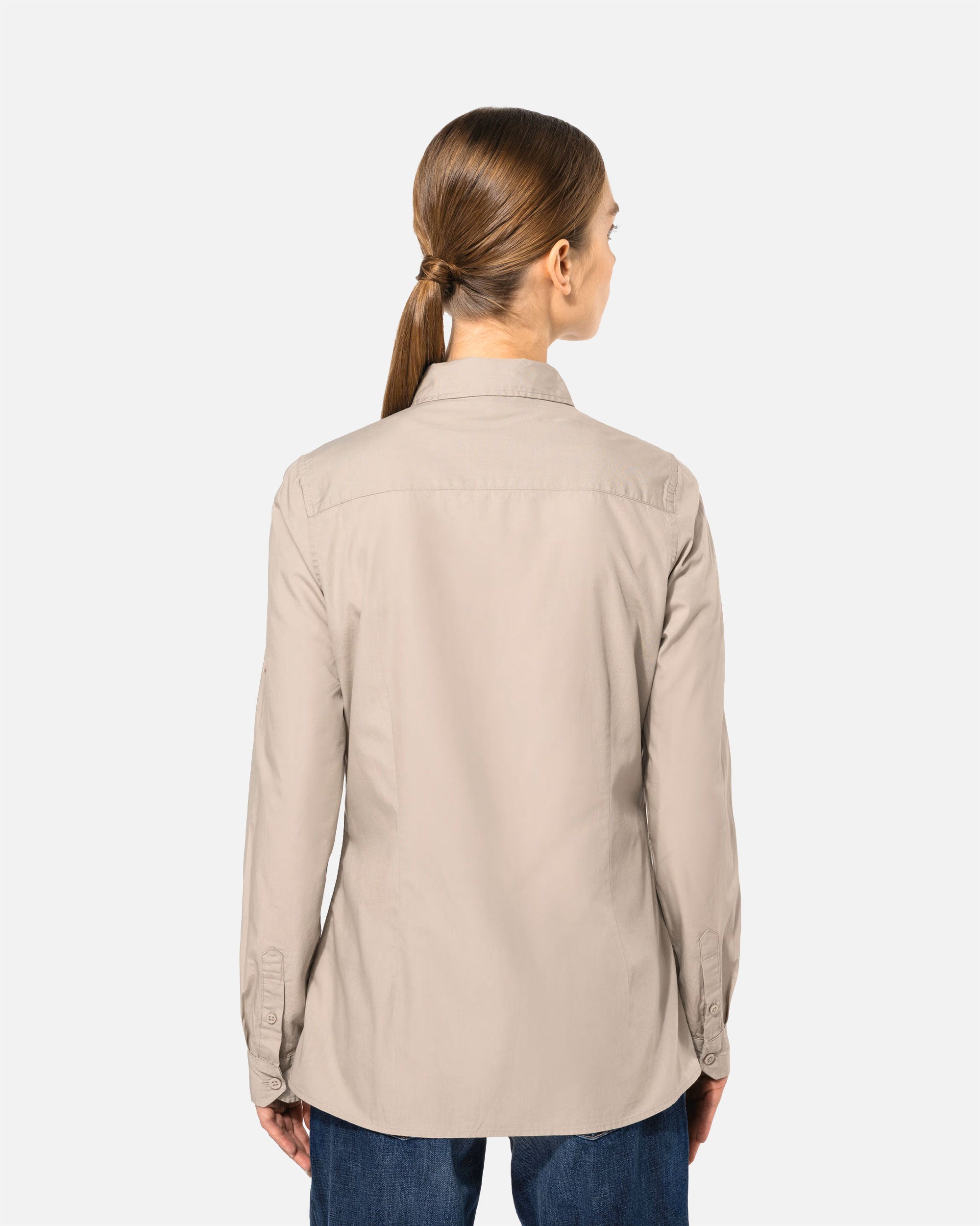 Damen Safari Langarmhemd von VIVID