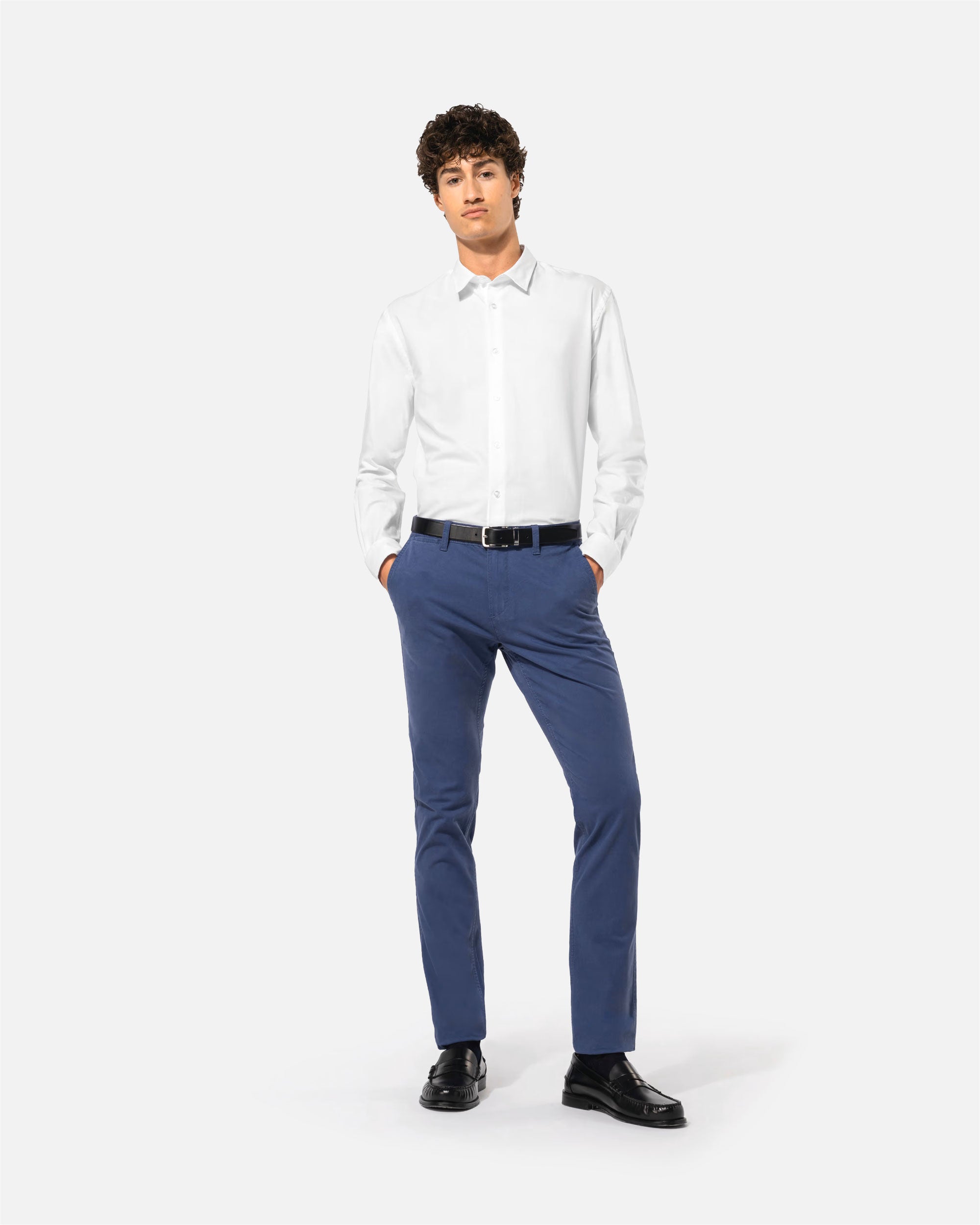 Herren Oxford Langarmhemd 2.0