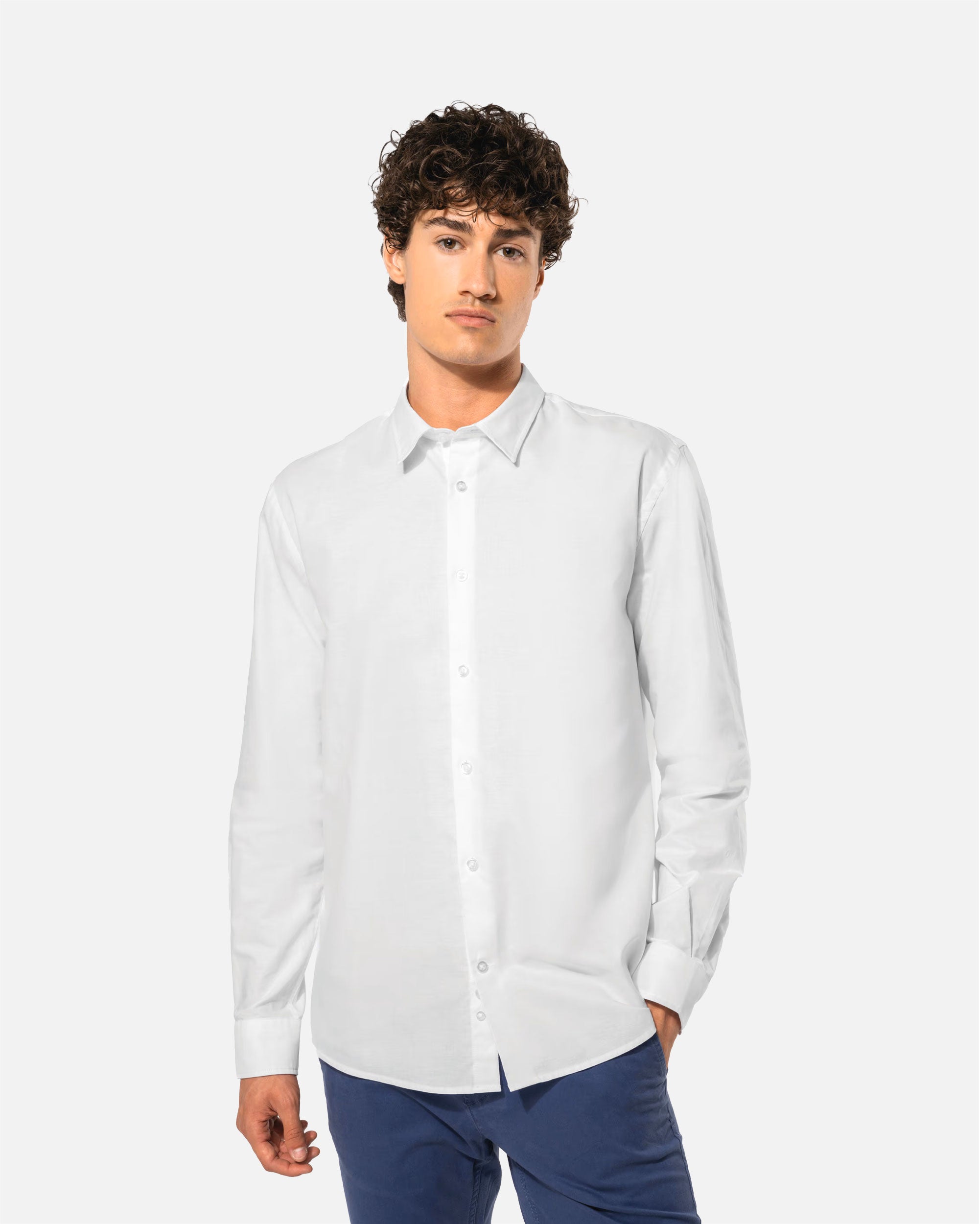 Herren Oxford Langarmhemd 2.0