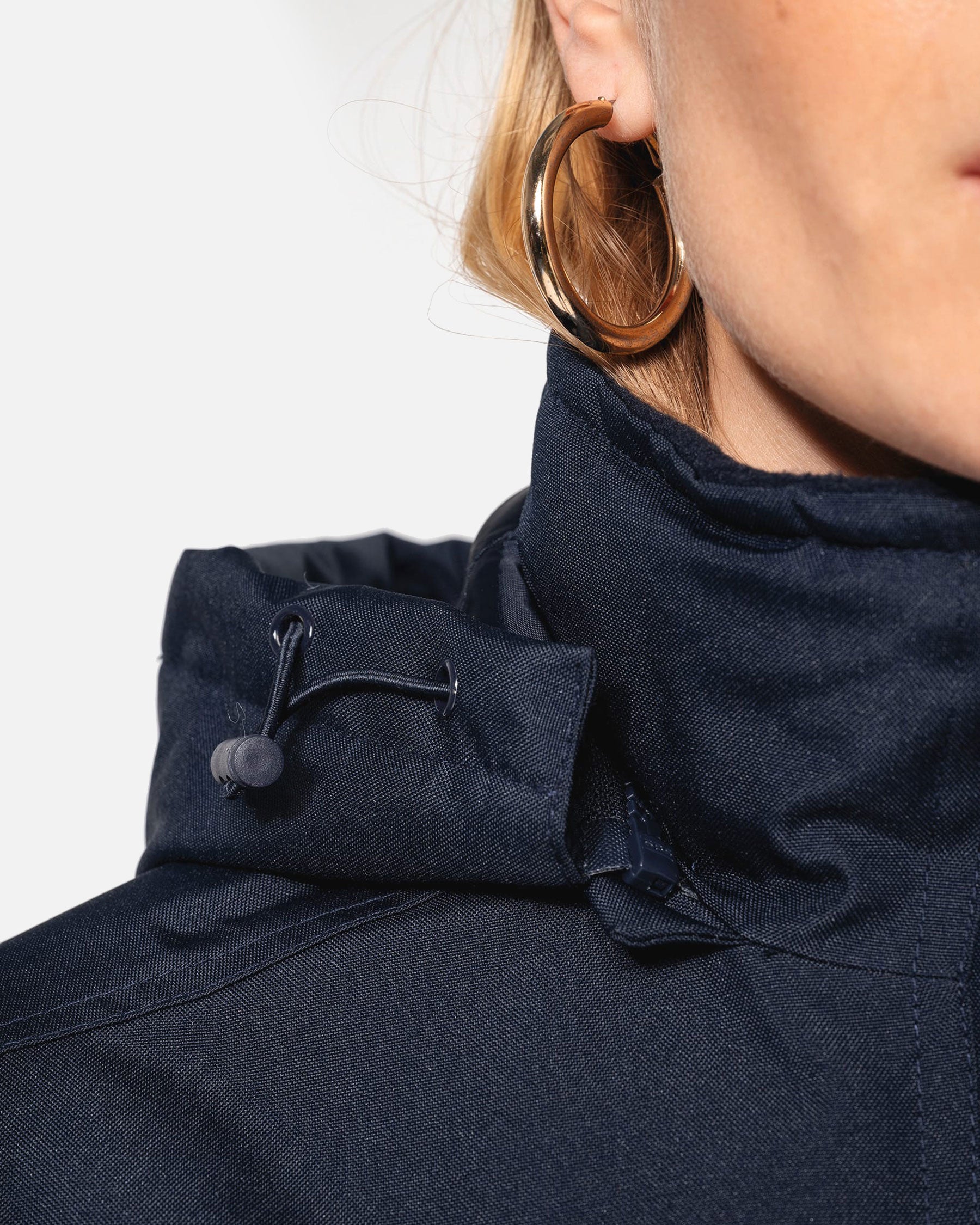 Damen Parka Jacke mit abnehmbarer Kapuze von VIVID