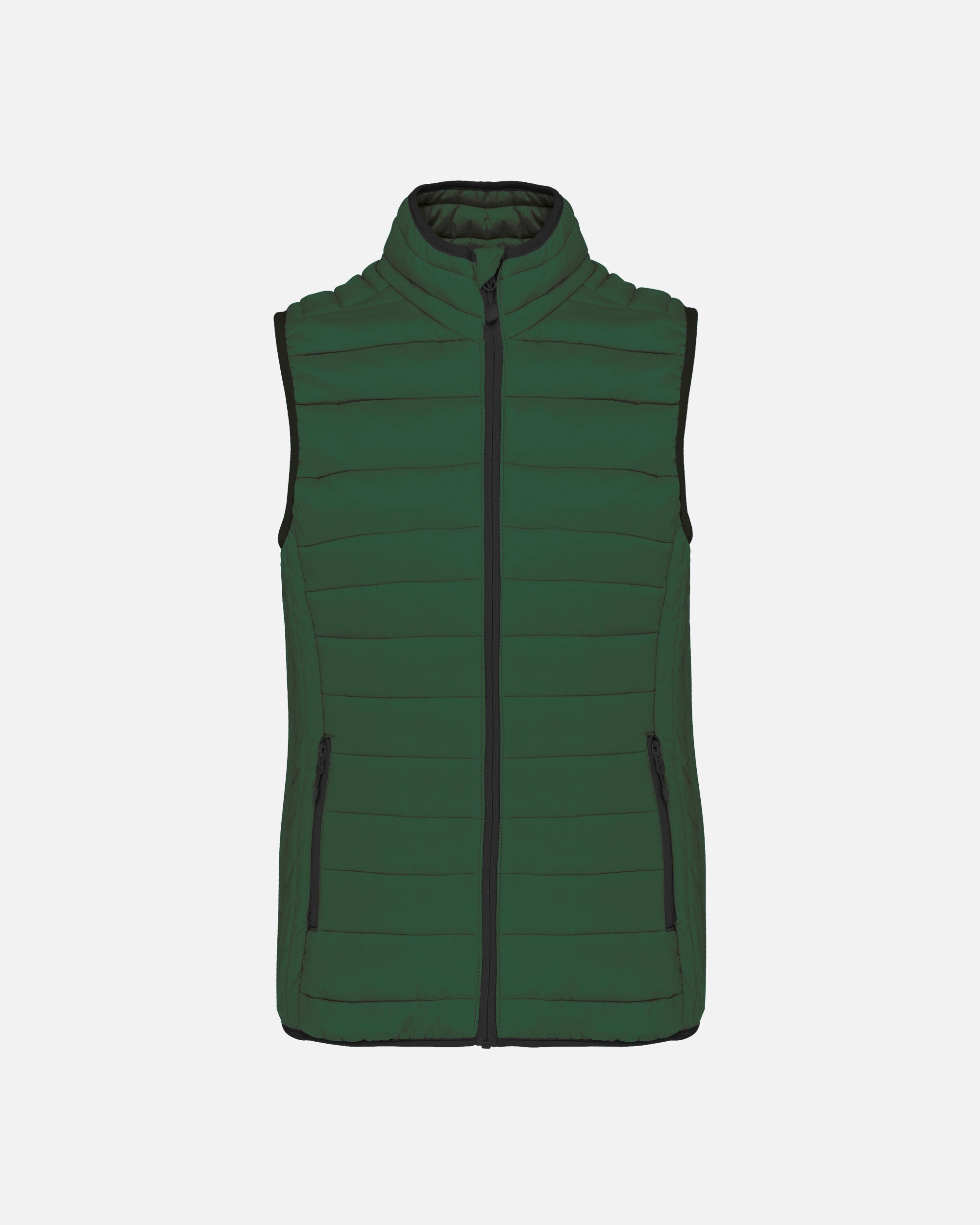 Leichte Damen Steppweste Forest Green von VIVID