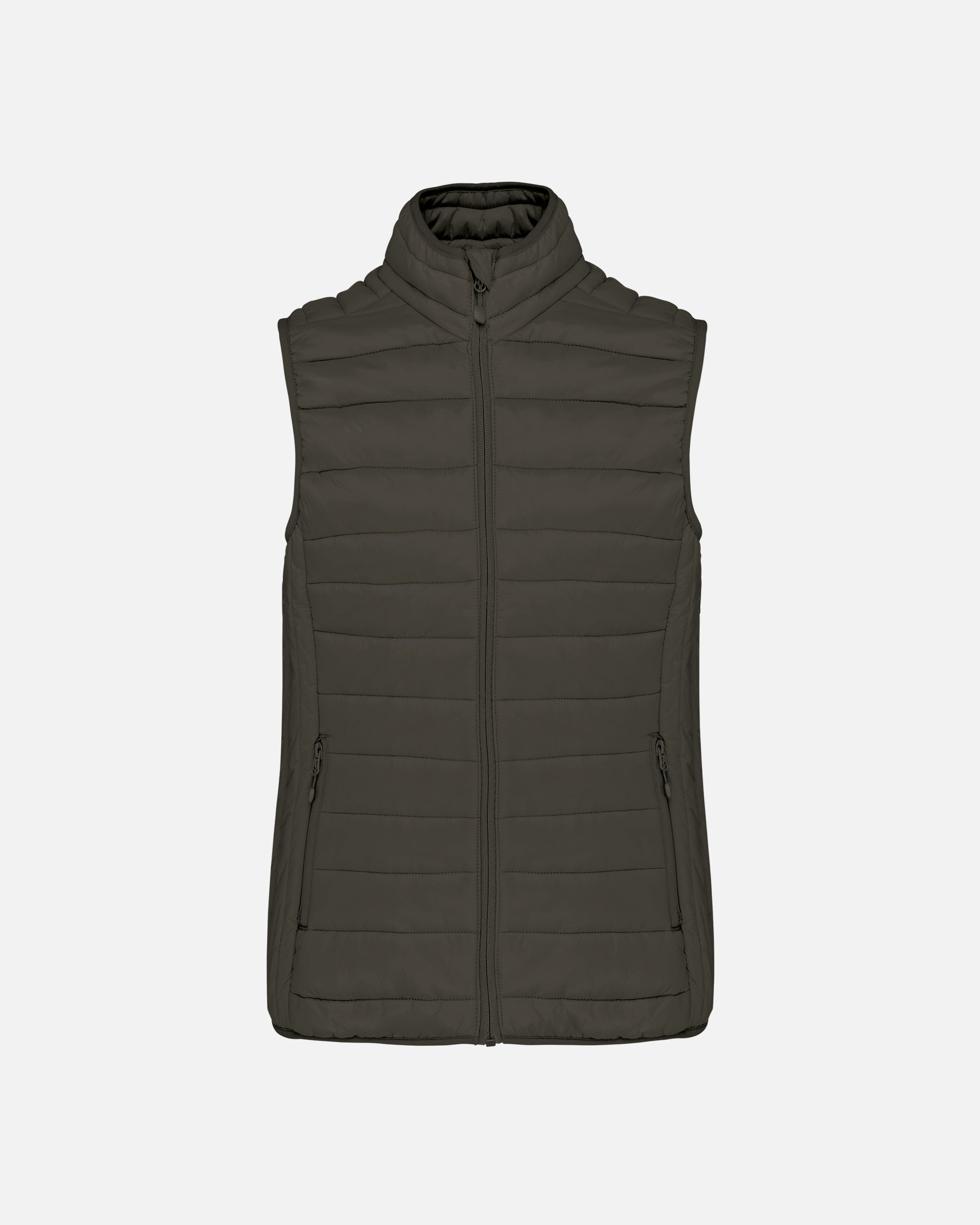 Leichte Damen Steppweste Khaki von VIVID