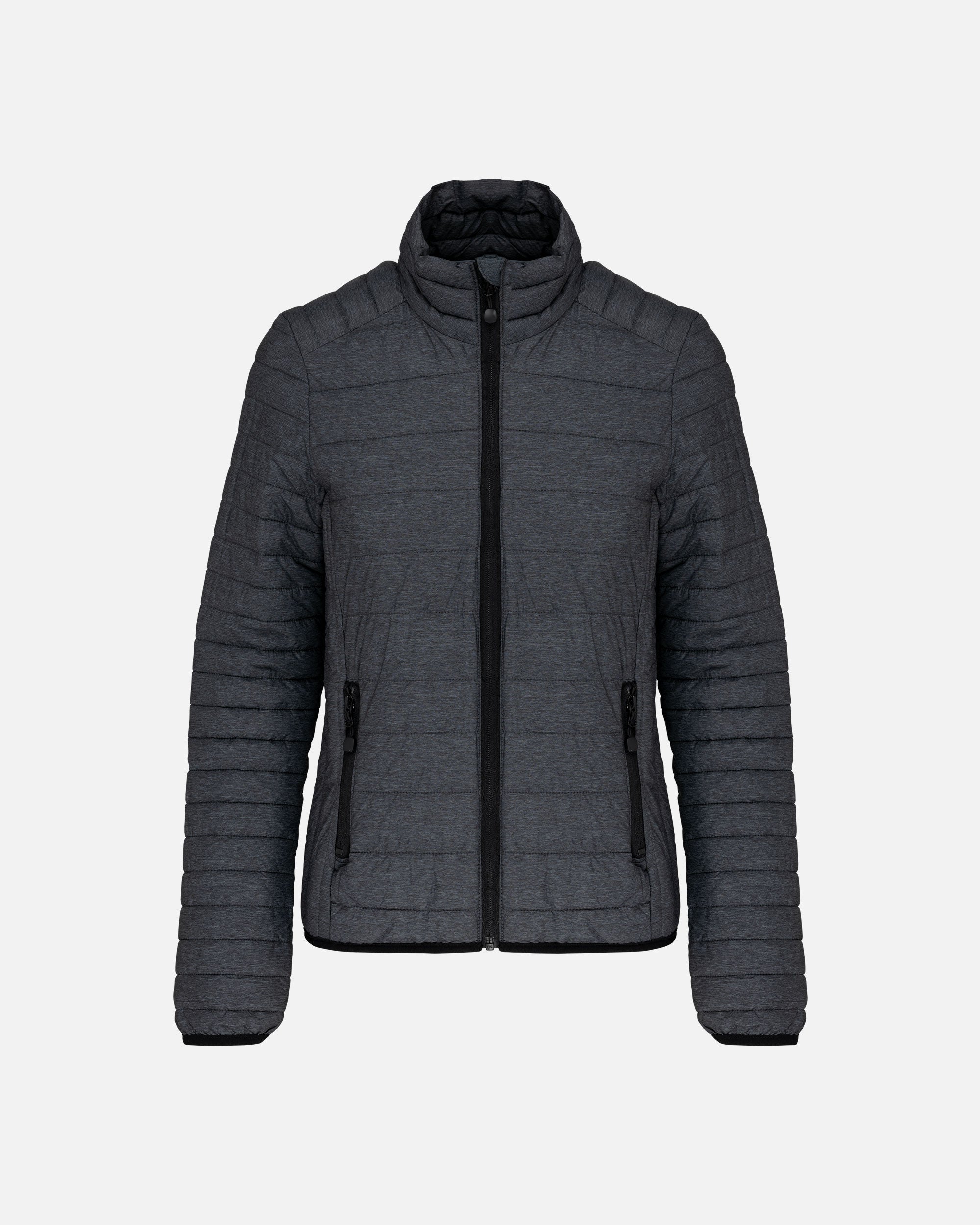 Leichte Damen Steppjacke Charcoal Melange von VIVID