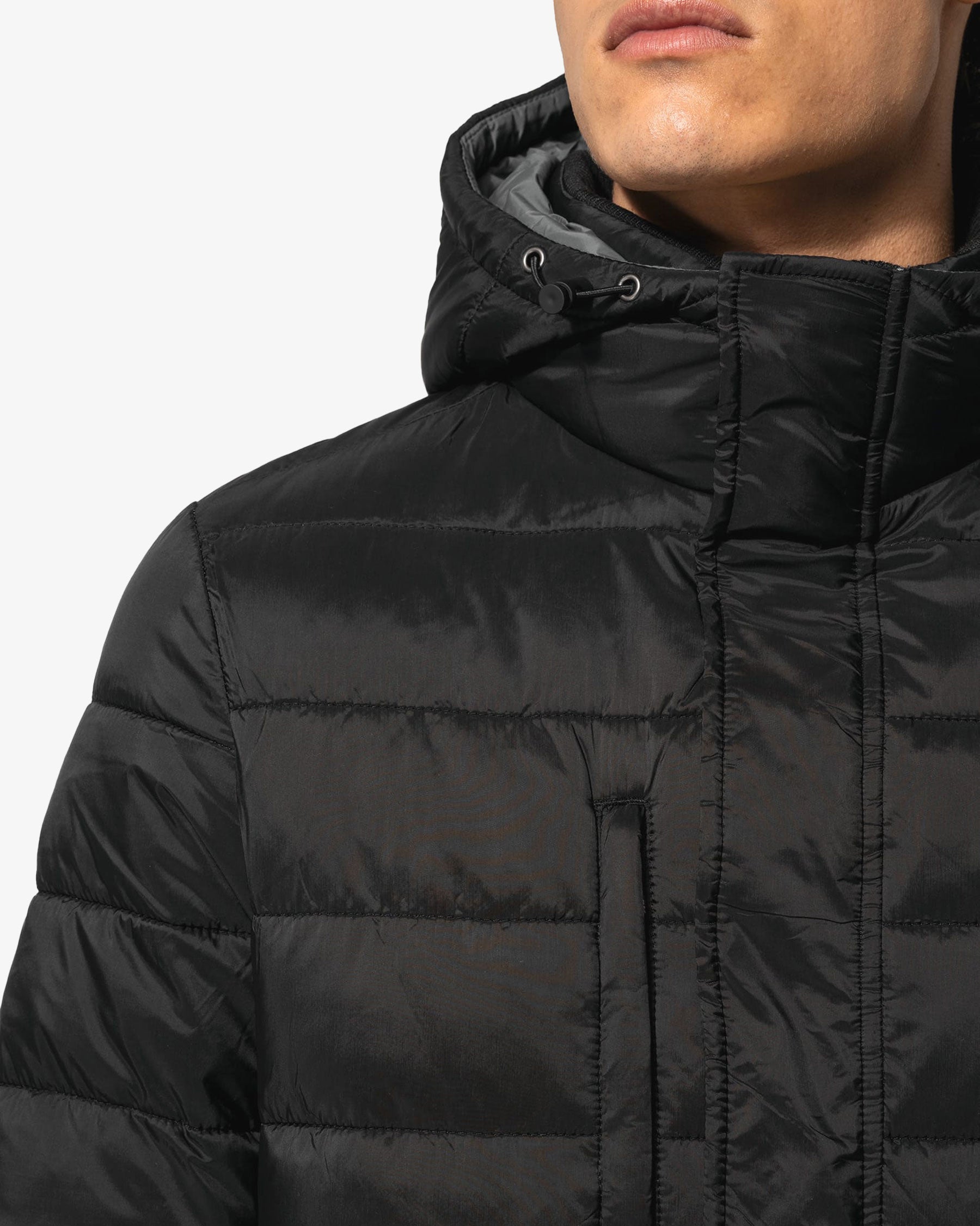 Leichte Herren Parka Jacke mit Kapuze von VIVID