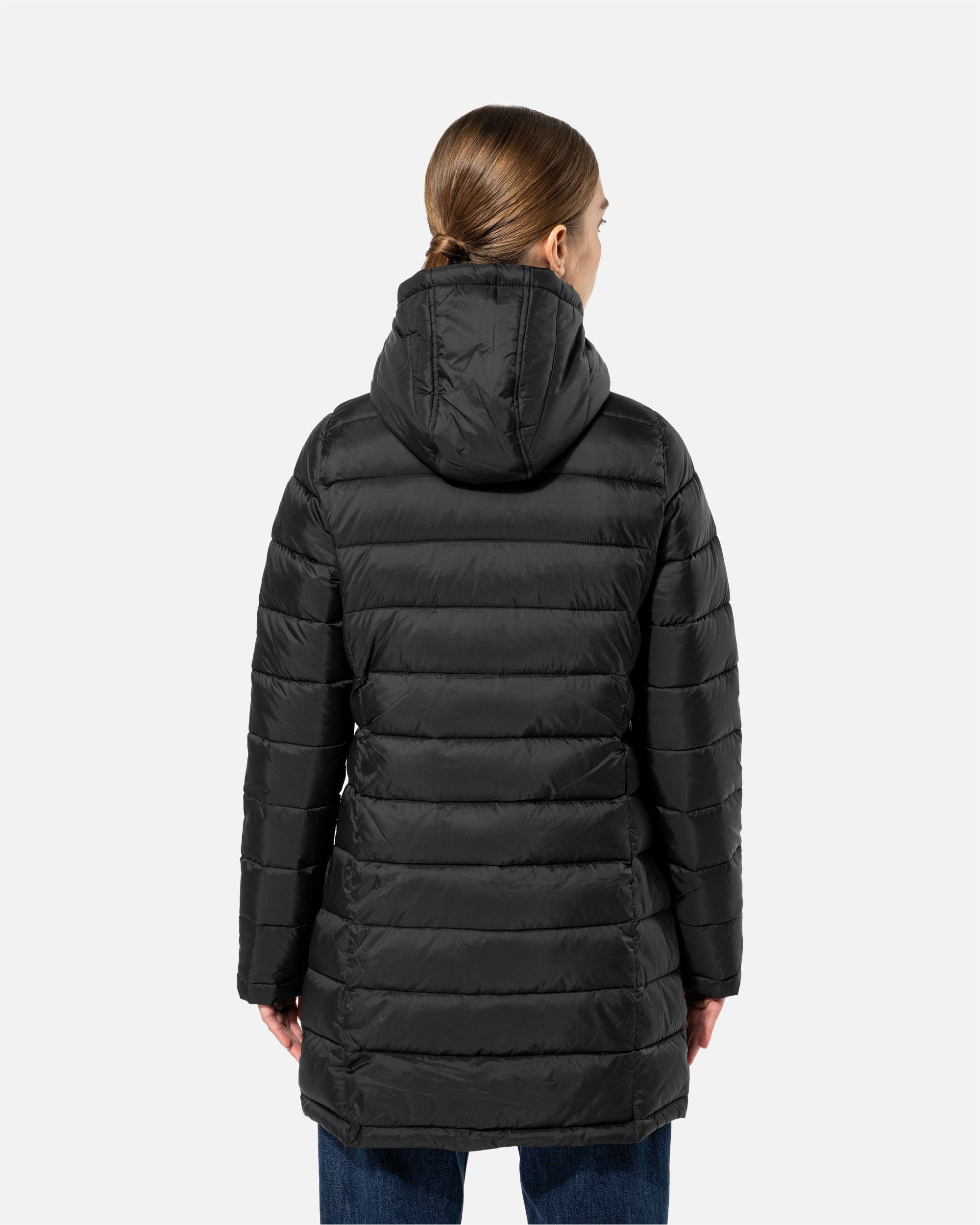 Leichte Damen Parka Jacke mit Kapuze von VIVID