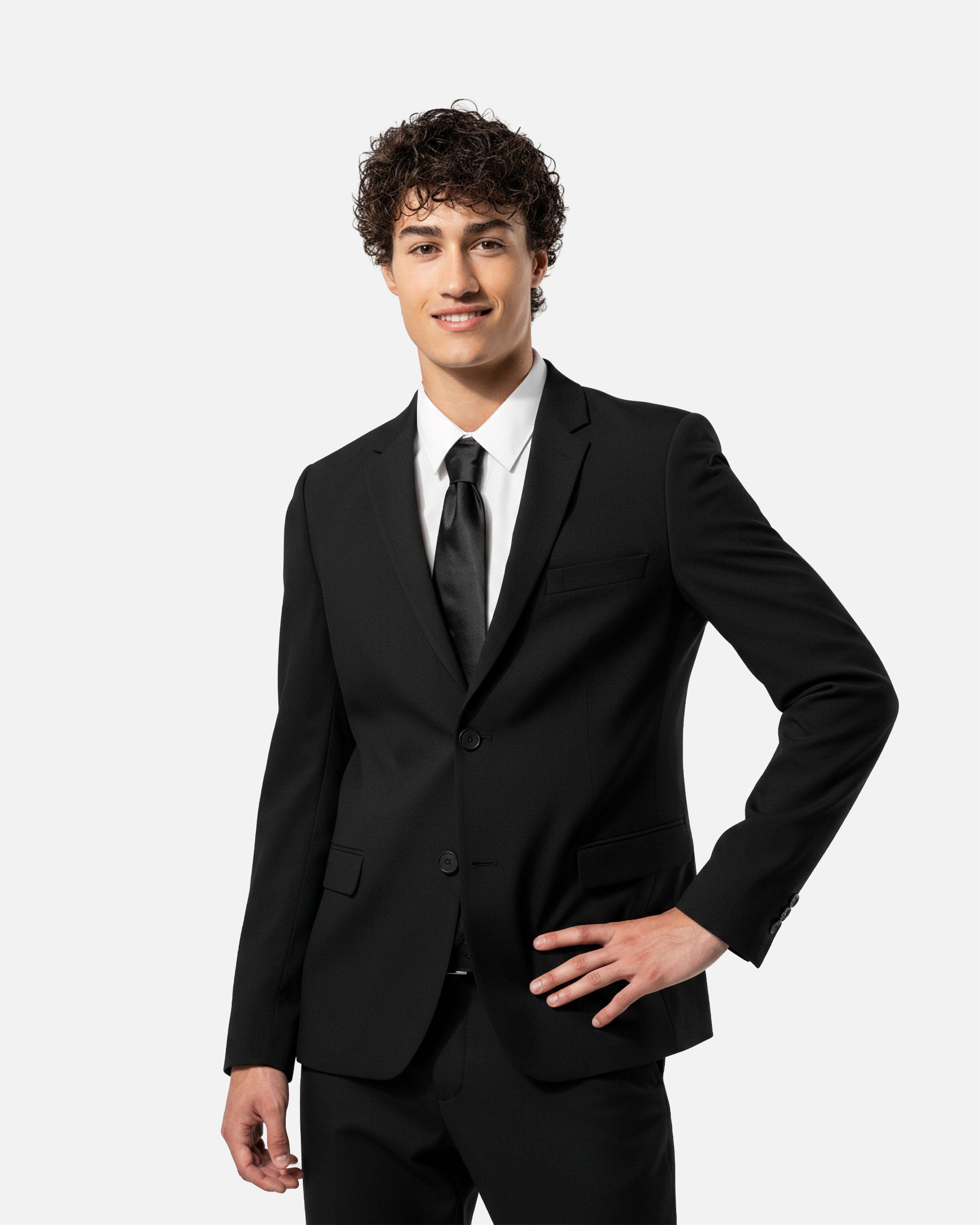 Modernes Herren Sakko Black von VIVID