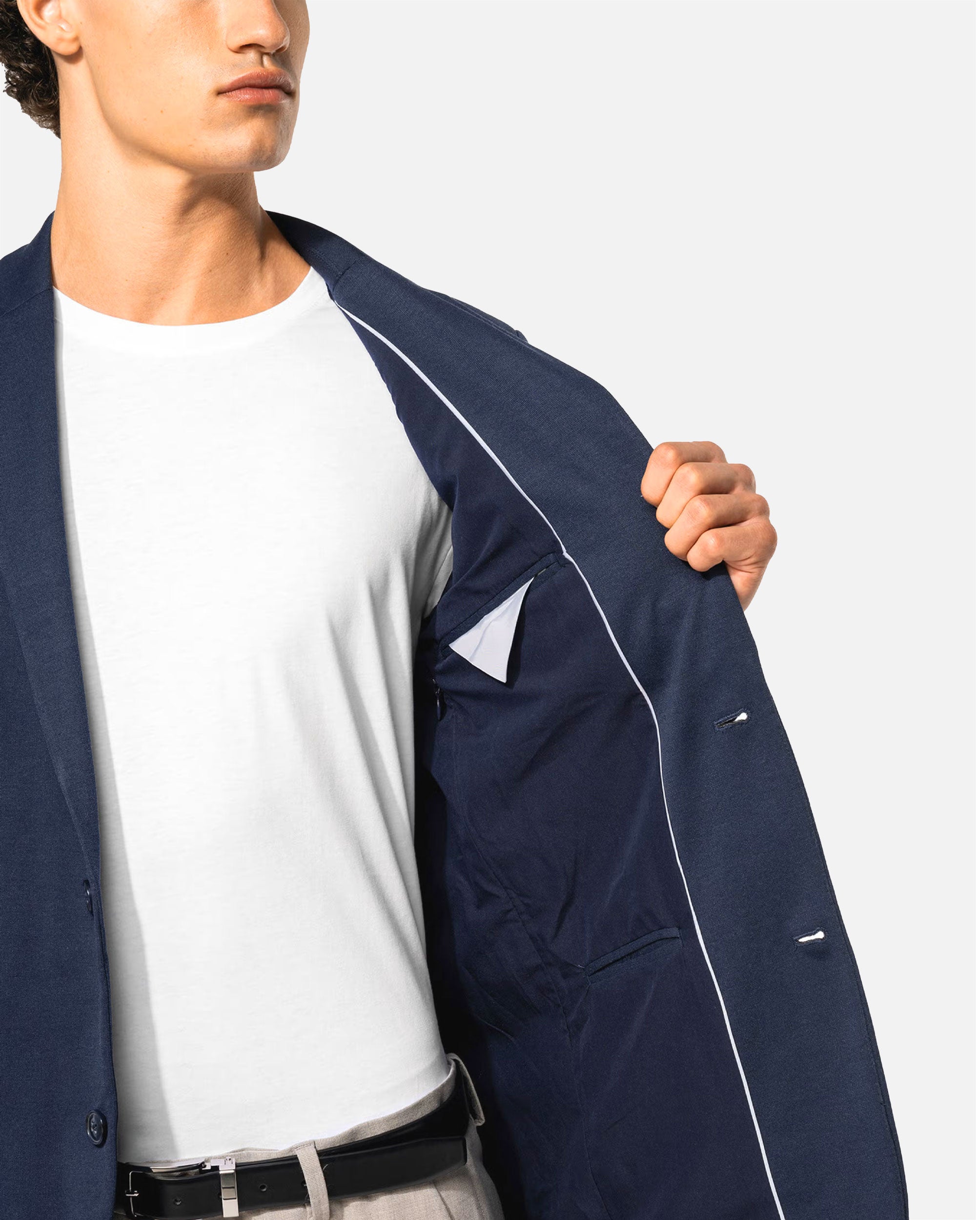 Herren Sakko aus Strick von VIVID