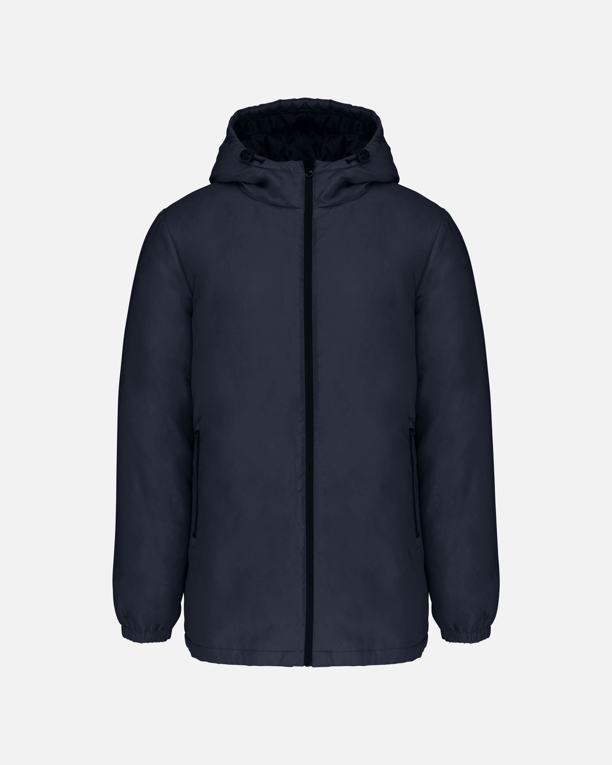 Unisex Parka Jacke mit Kapuze Navy Blue von VIVID