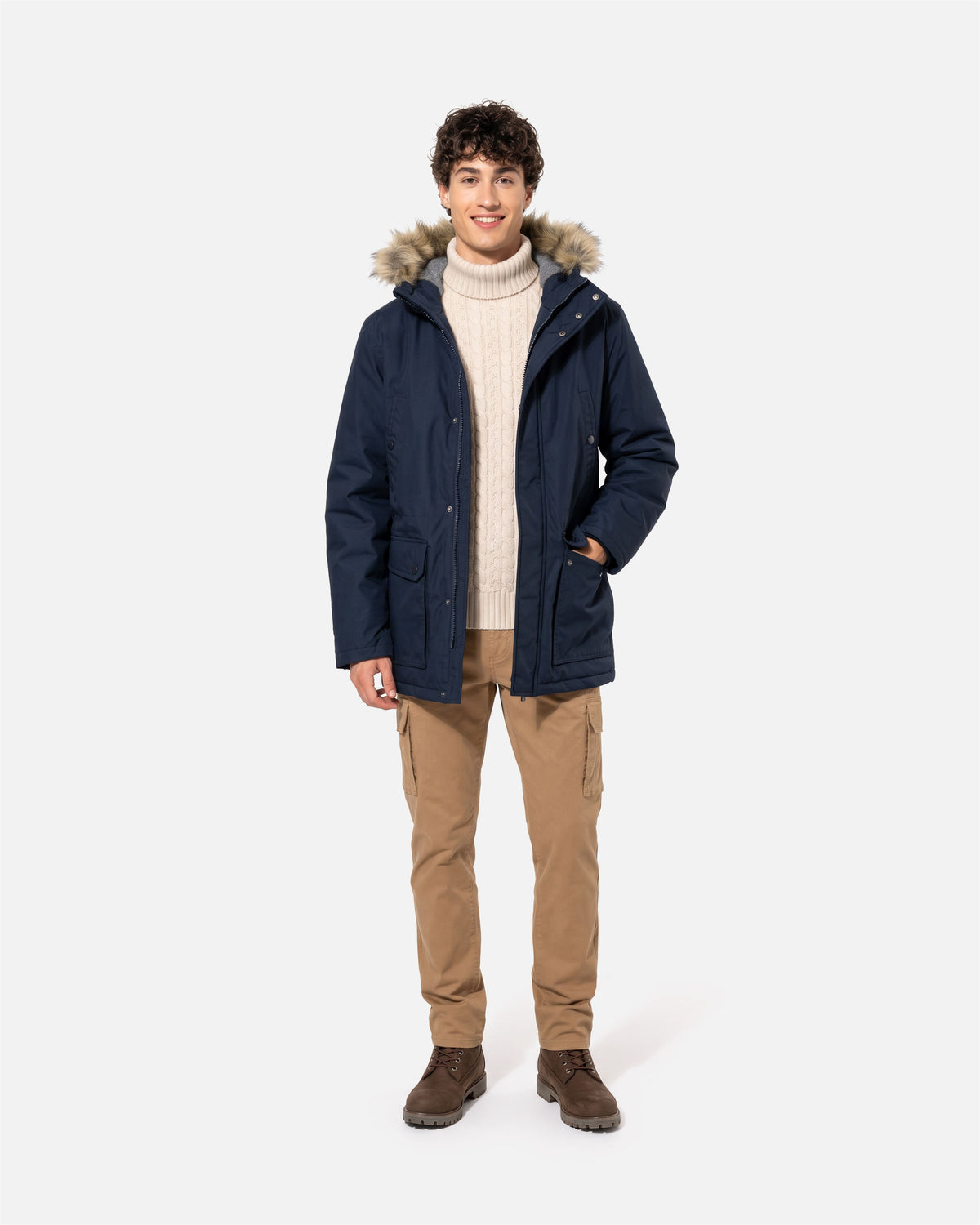 Herren Winter Parka Jacke von VIVID