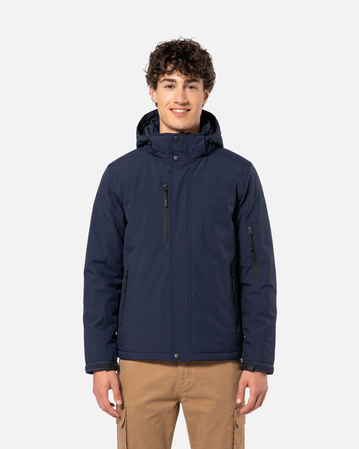 Herren Softshell Jacke 2.0 mit abnehmbarer Kapuze
