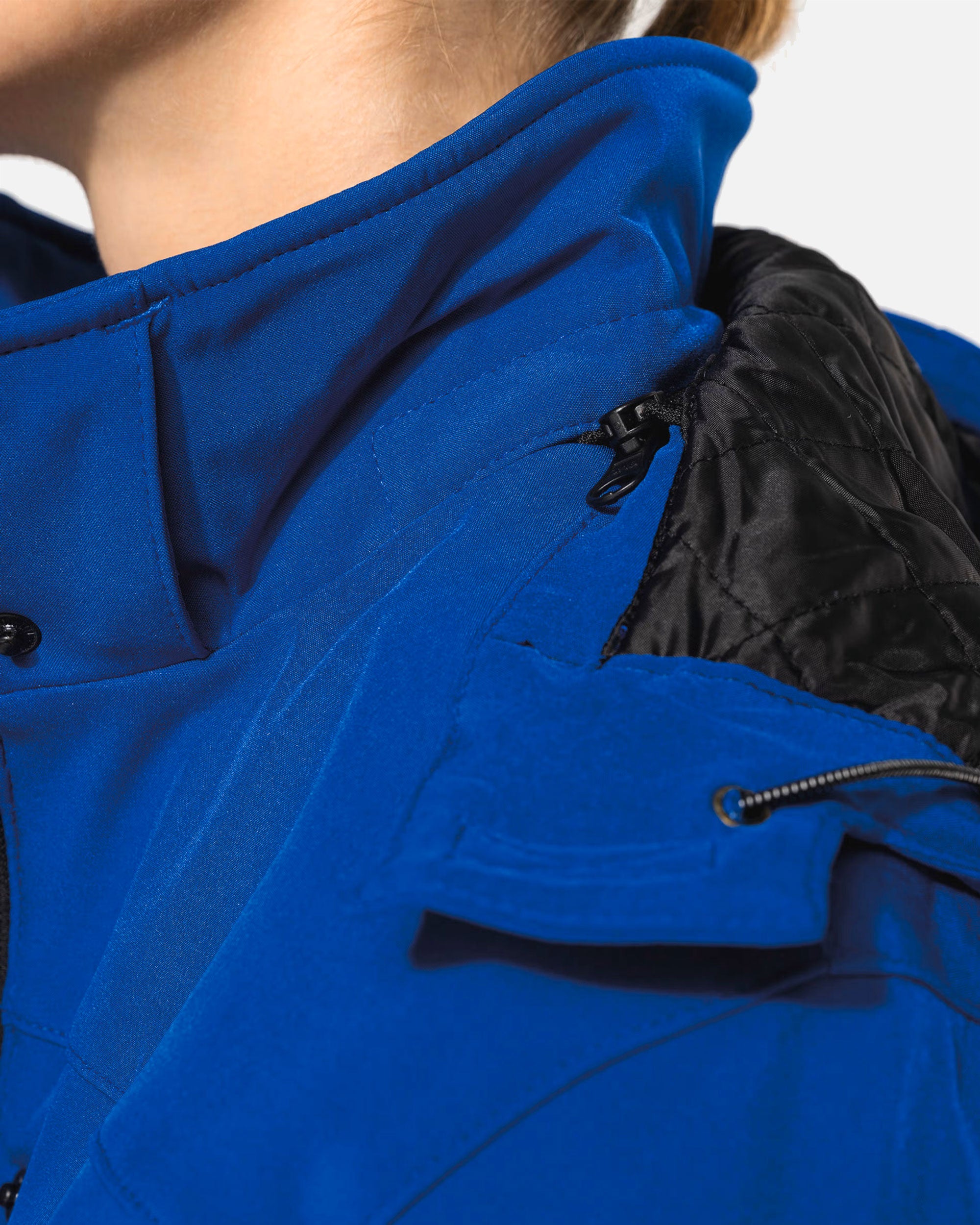 Damen Softshell Parka Jacke mit abnehmbarer Kapuze von VIVID